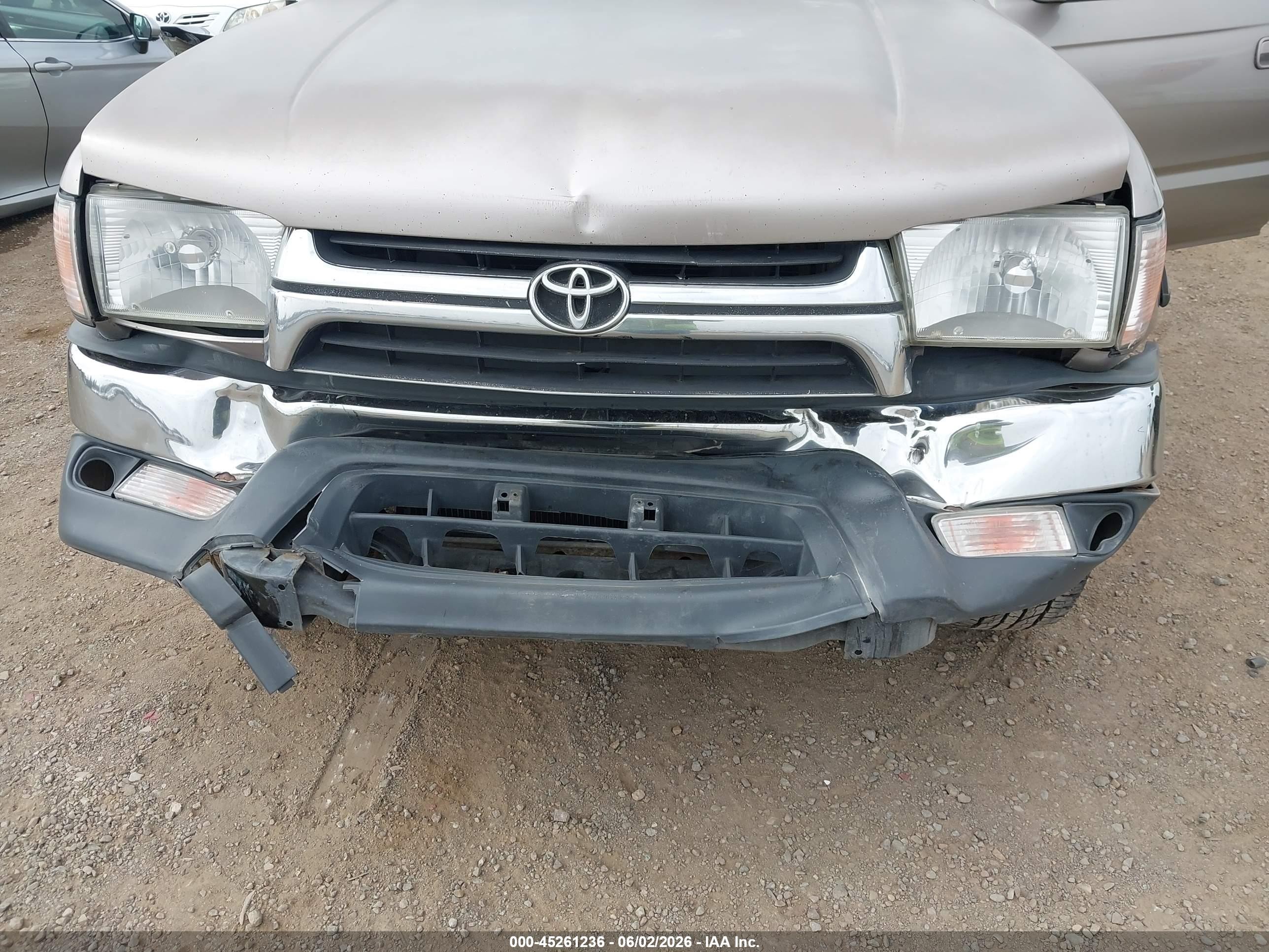 2001 Toyota 4runner Sr5 V6 Серый vin: JT3GN86R110192684