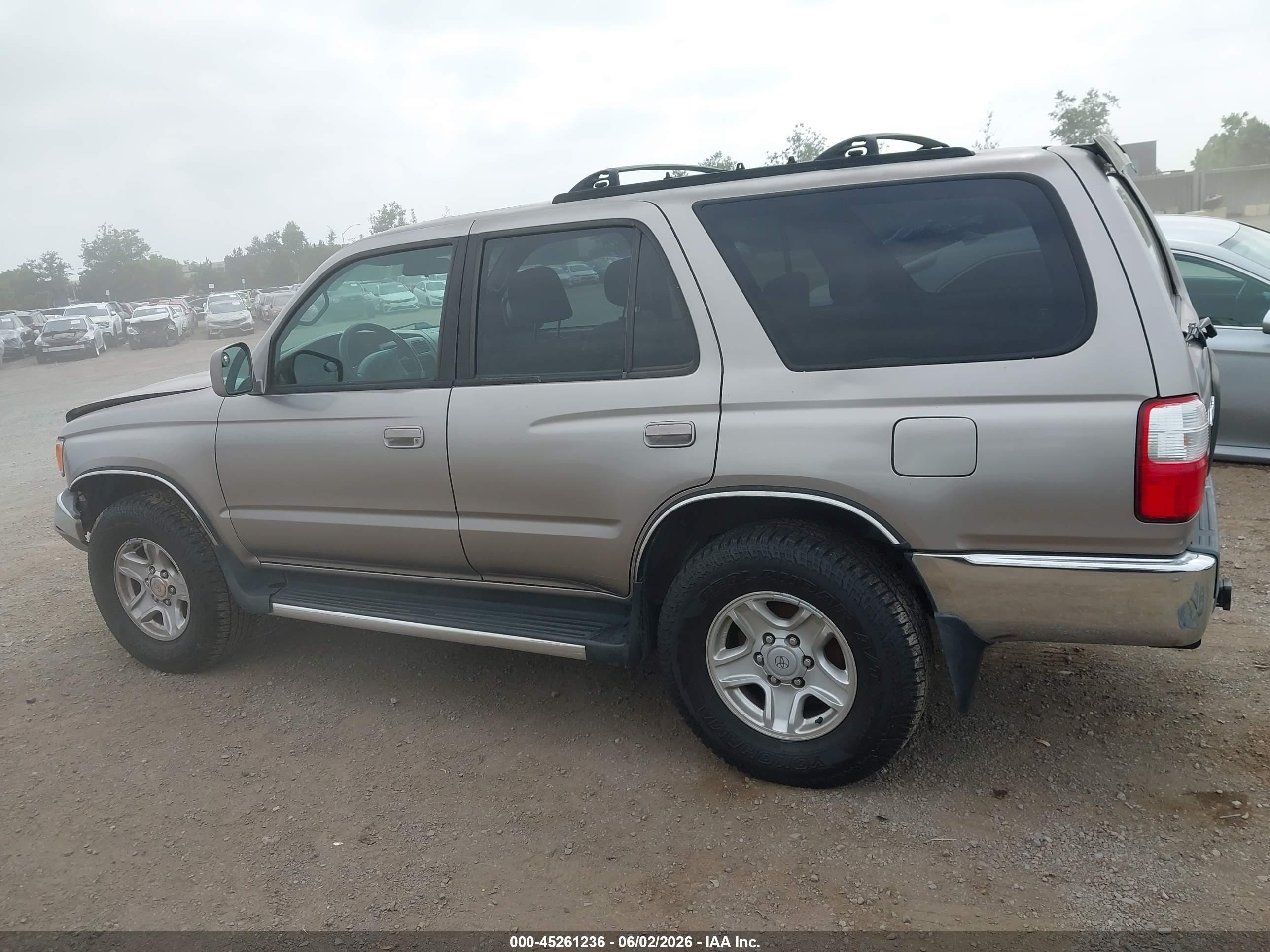 2001 Toyota 4runner Sr5 V6 Серый vin: JT3GN86R110192684