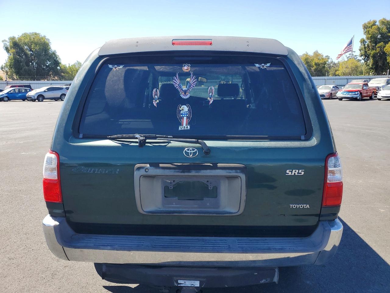 2001 Toyota 4runner Sr5 Green vin: JT3GN86R110203067