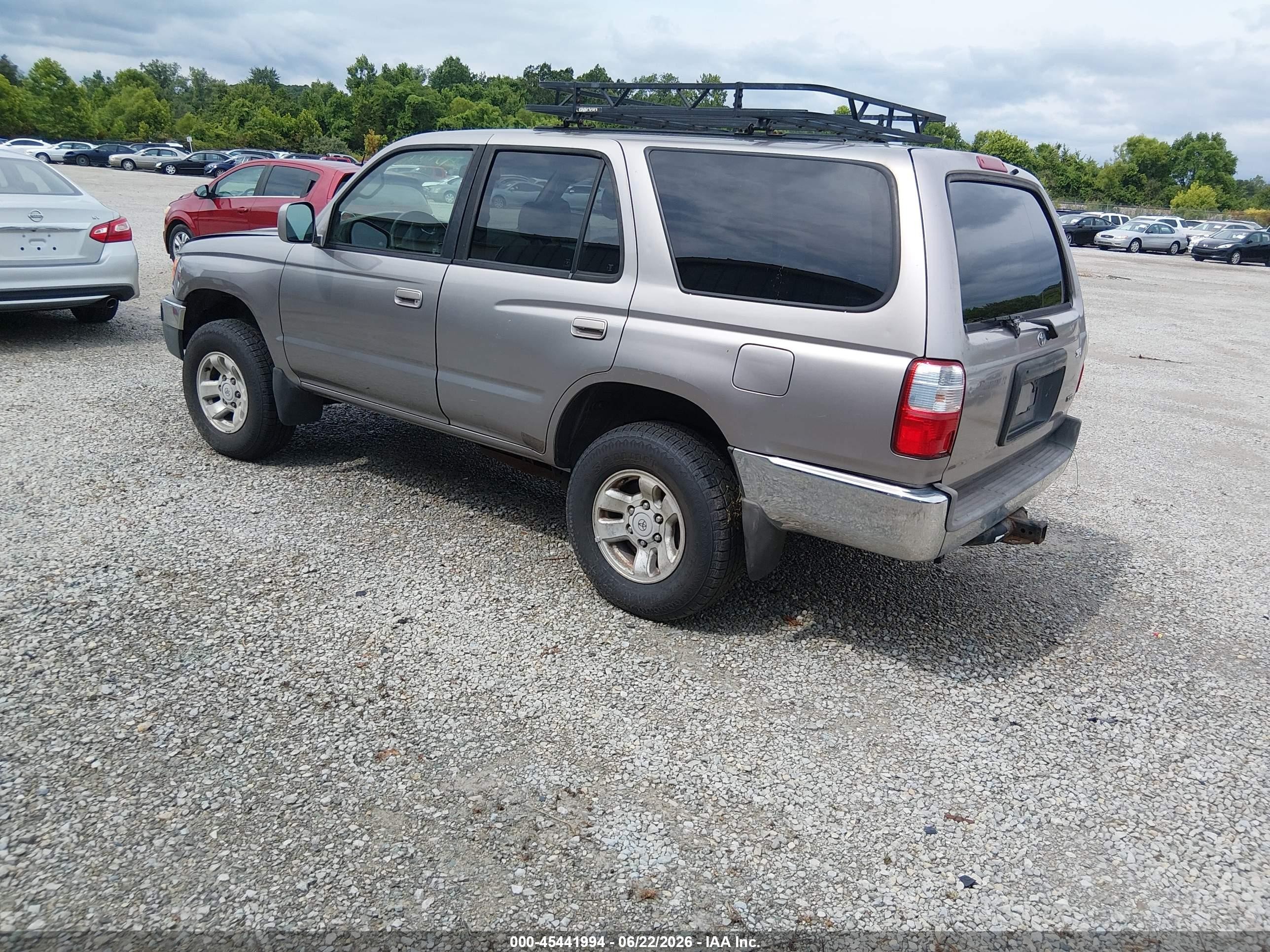 2001 Toyota 4runner Sr5 V6 Silver vin: JT3GN86R110207586