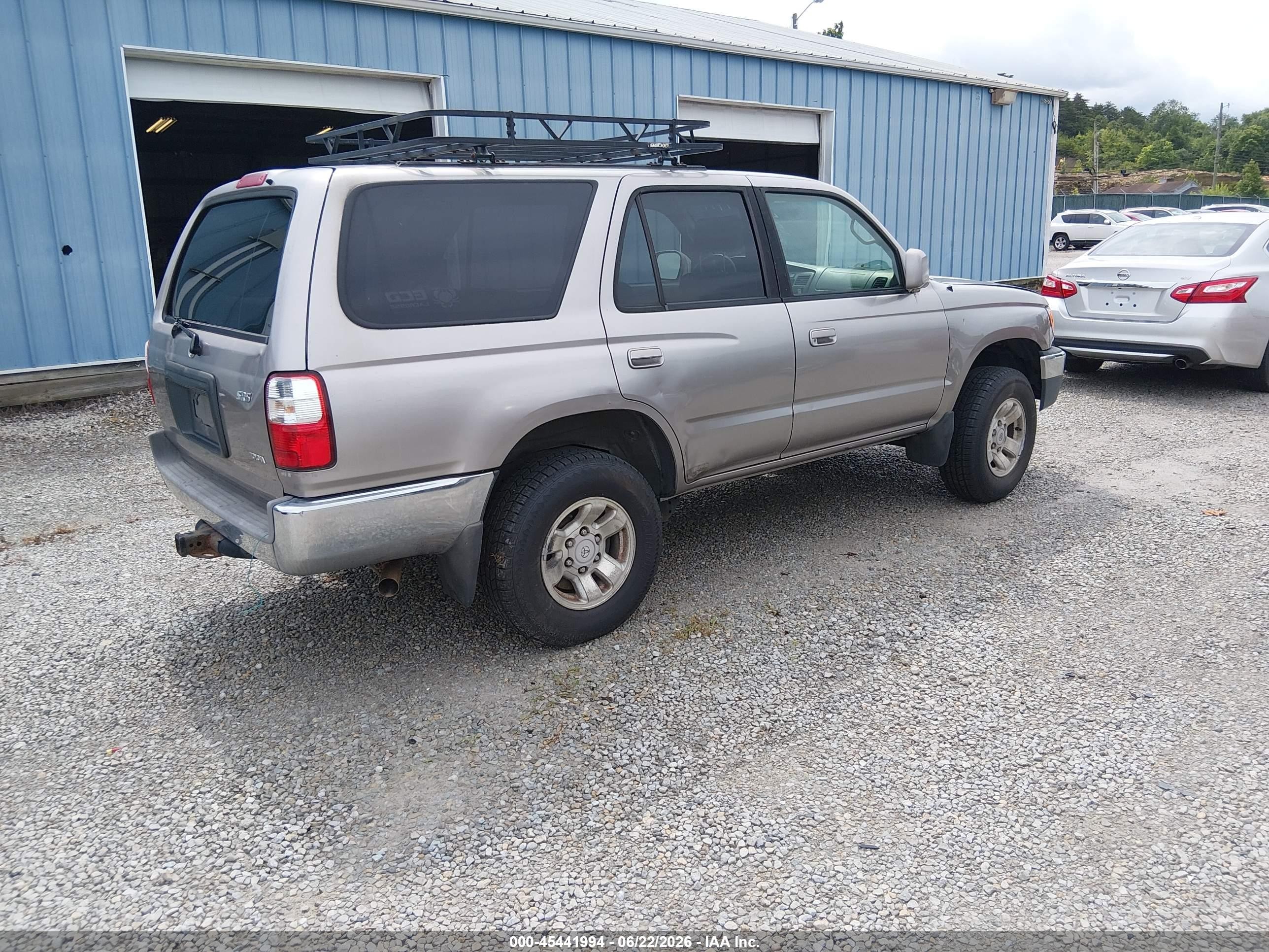 2001 Toyota 4runner Sr5 V6 Silver vin: JT3GN86R110207586