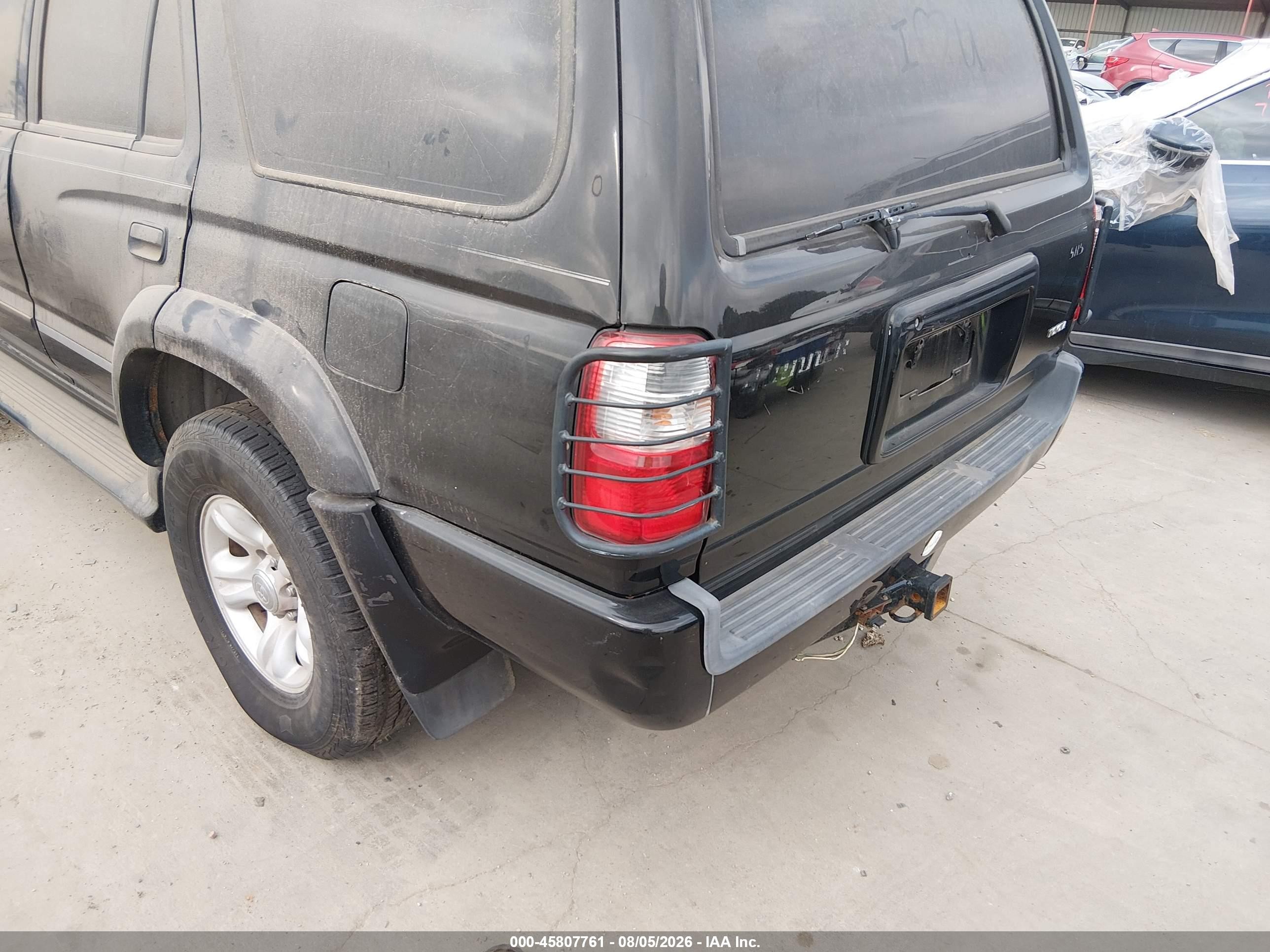 2002 Toyota 4runner Sr5 V6 Black vin: JT3GN86R120219982