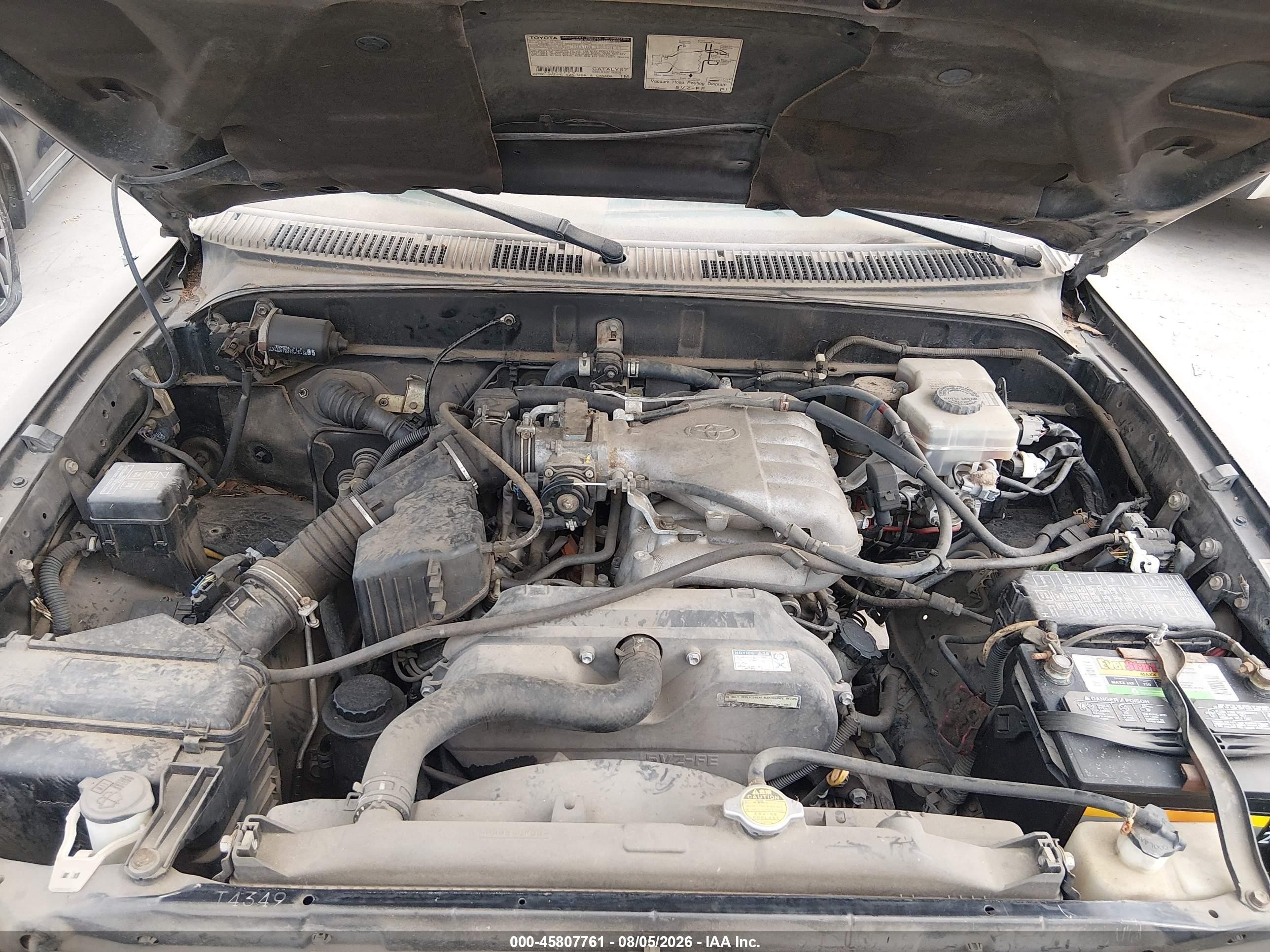 2002 Toyota 4runner Sr5 V6 Black vin: JT3GN86R120219982