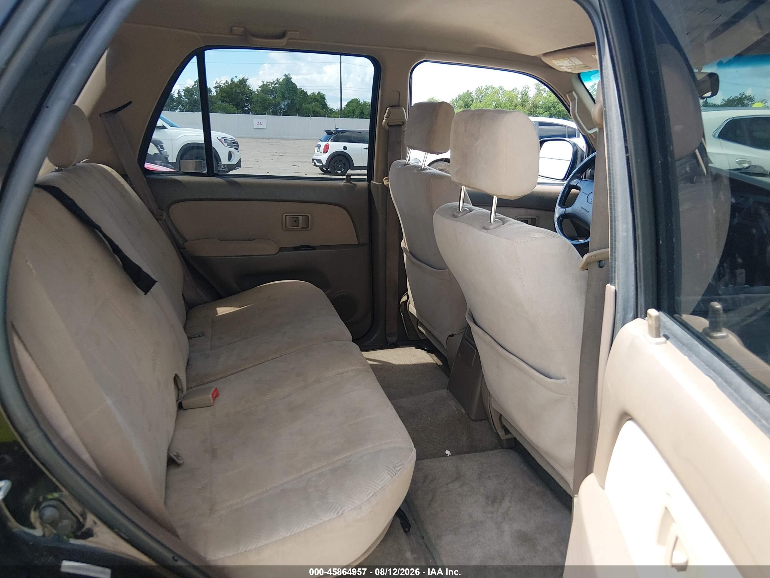 2002 Toyota 4runner Sr5 V6 Black vin: JT3GN86R120234756
