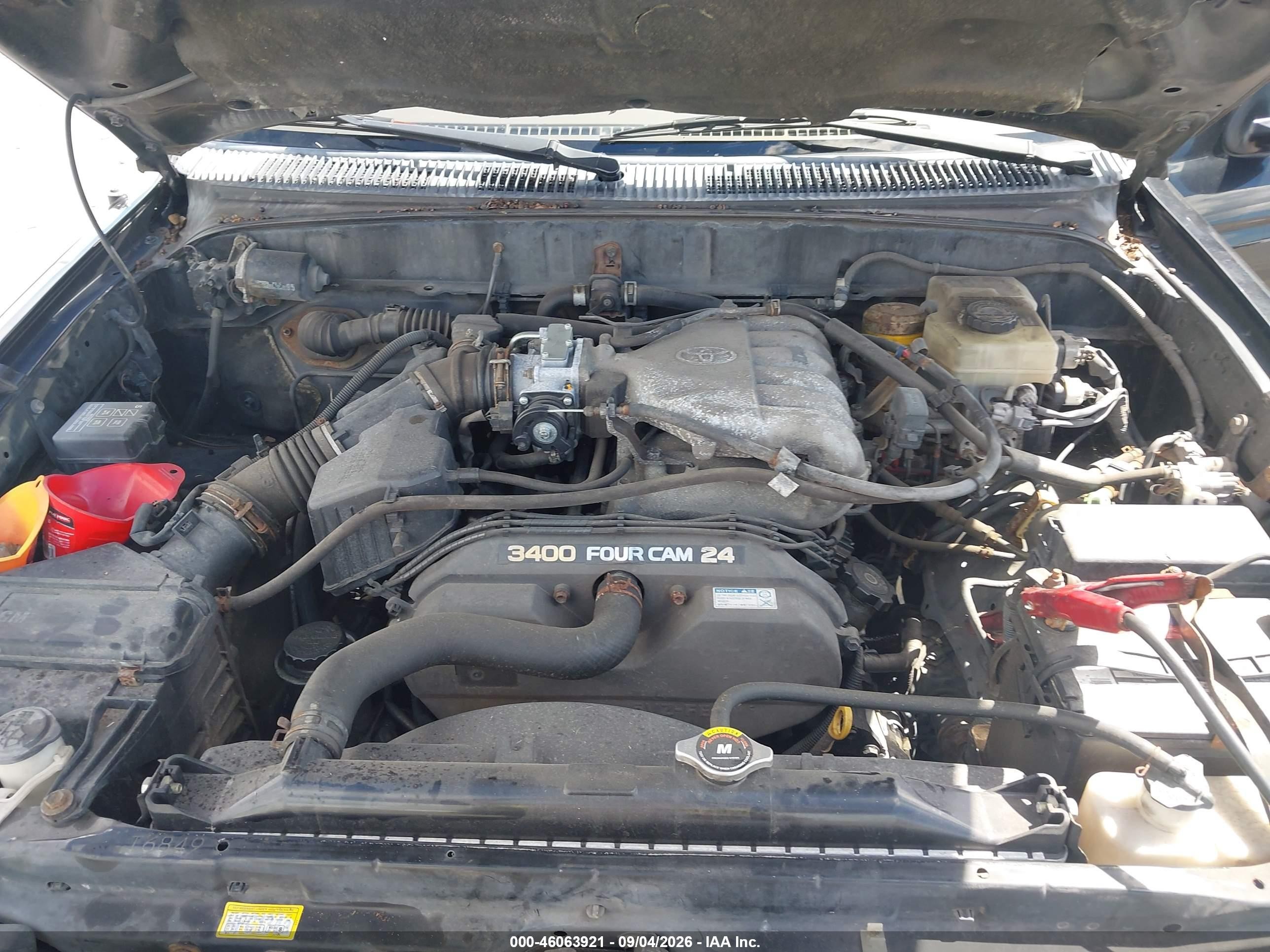 2002 Toyota 4runner Sr5 V6 Black vin: JT3GN86R120239990