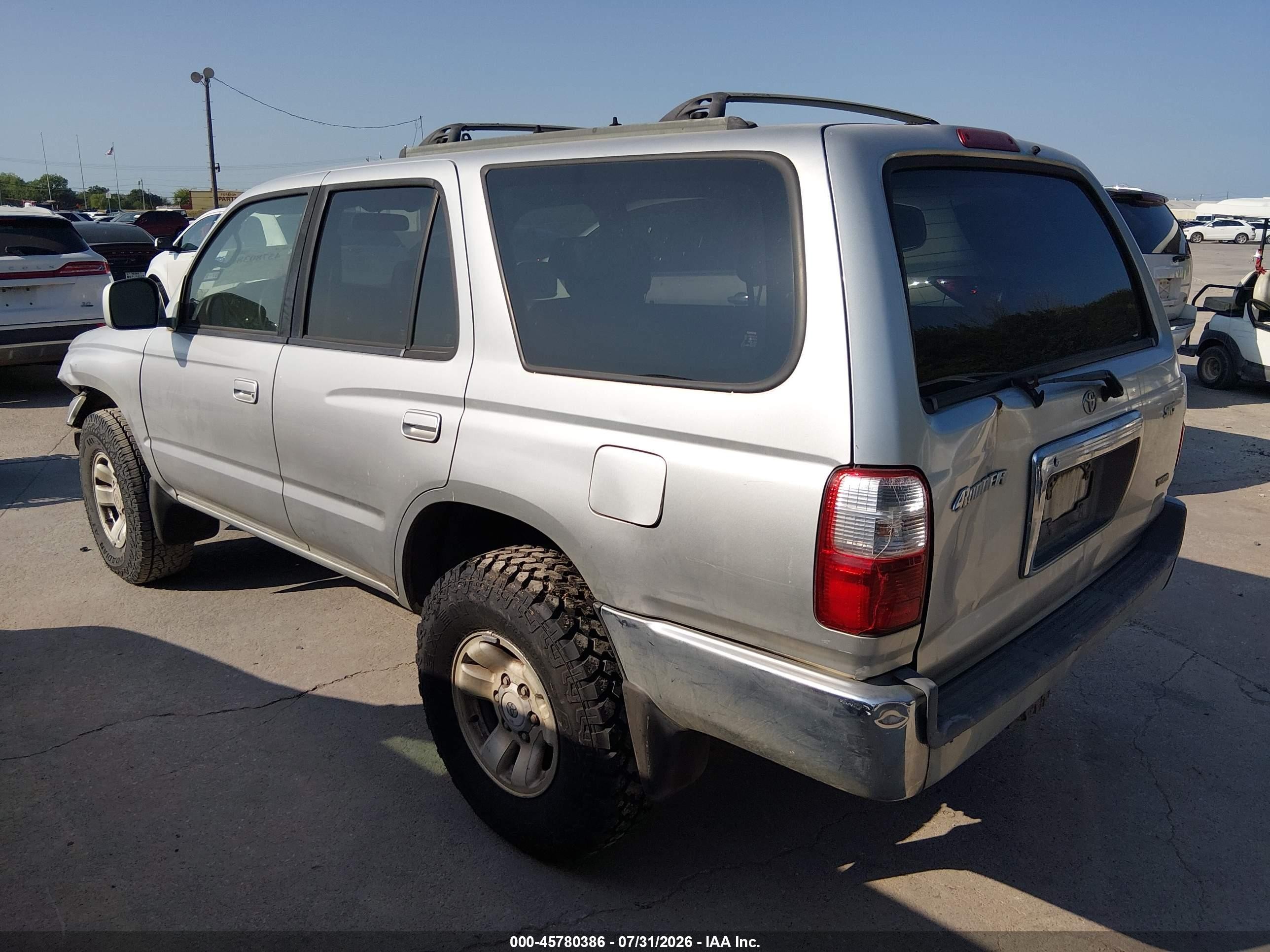 2002 Toyota 4runner Sr5 V6 Gray vin: JT3GN86R120253548