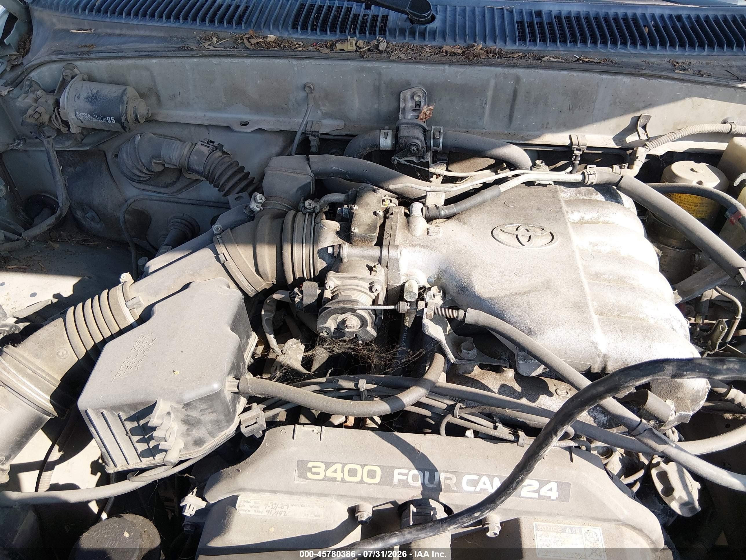 2002 Toyota 4runner Sr5 V6 Gray vin: JT3GN86R120253548