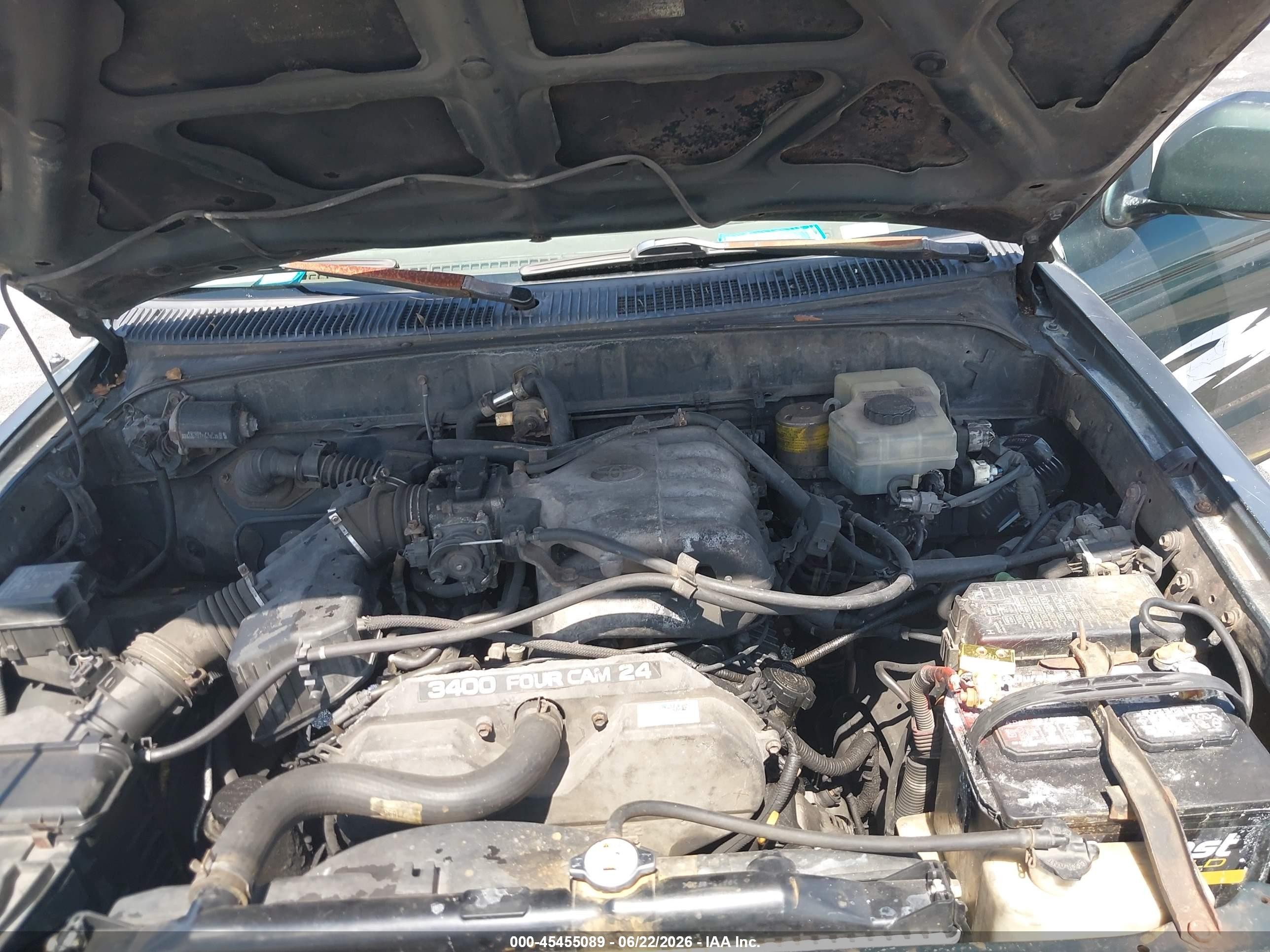 2002 Toyota 4runner Sr5 V6 Green vin: JT3GN86R120258989