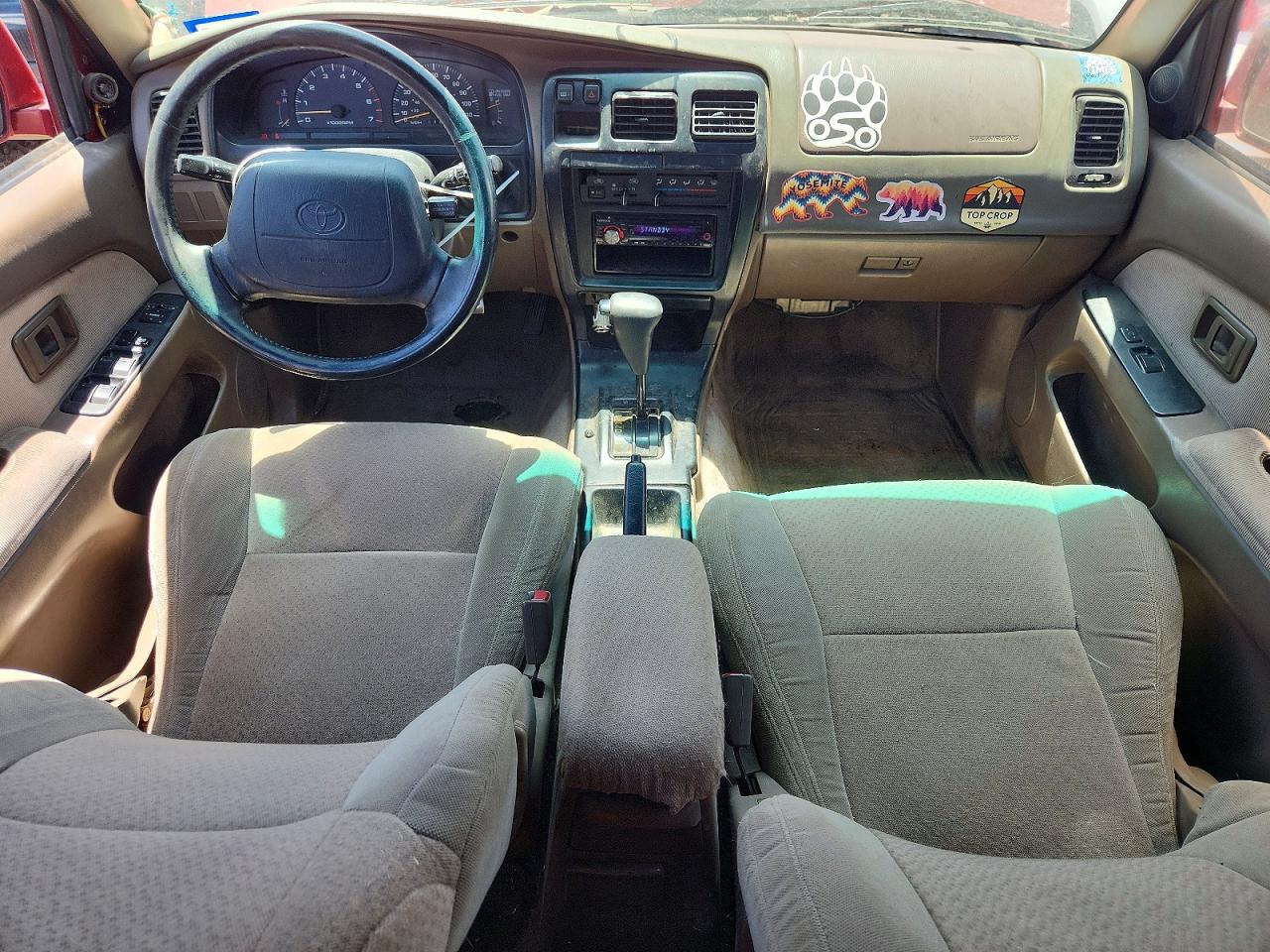 1997 Toyota 4runner Sr5 Maroon vin: JT3GN86R1V0019799