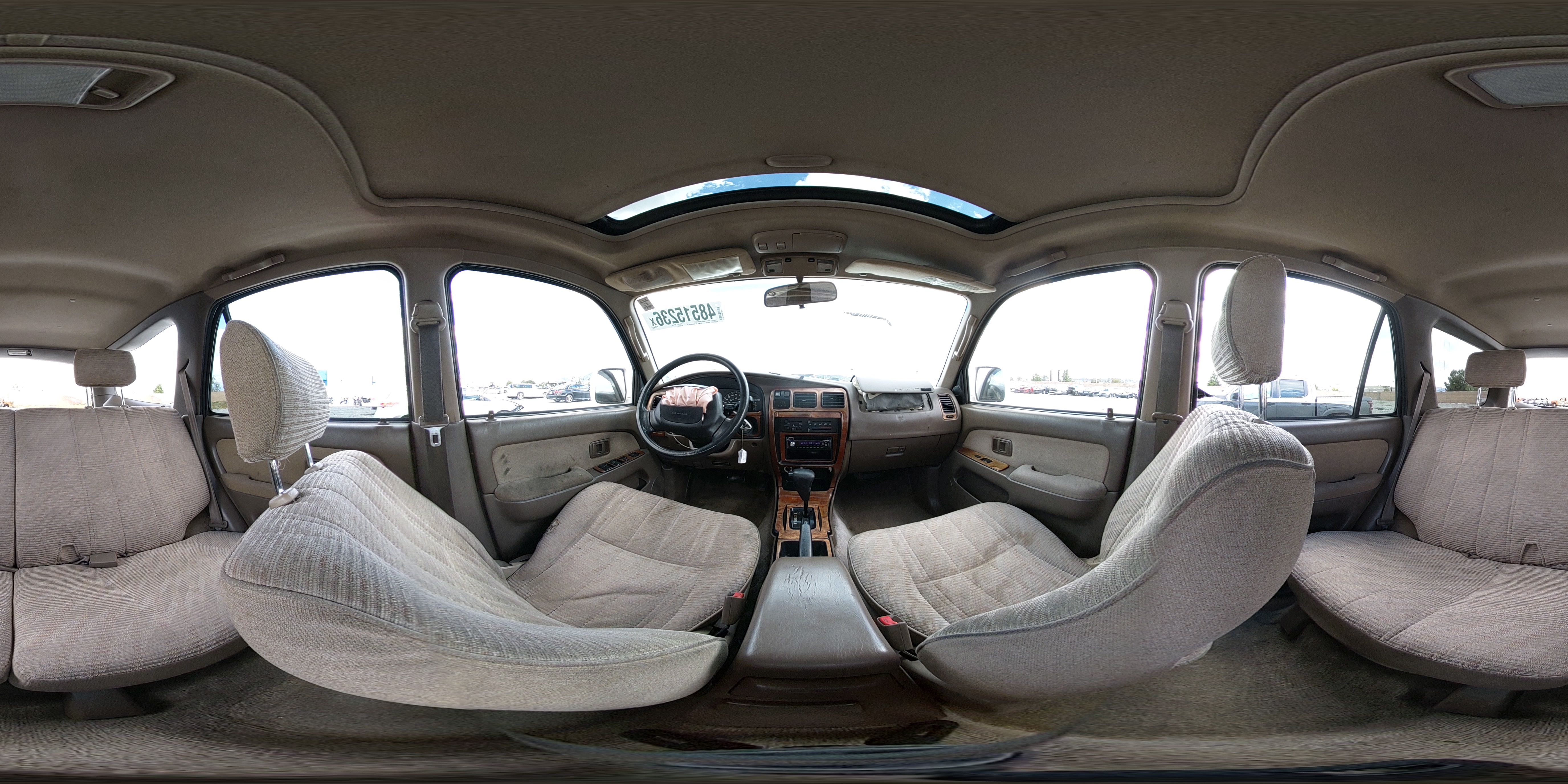 1997 Toyota 4runner Sr5 Белый vin: JT3GN86R1V0032990