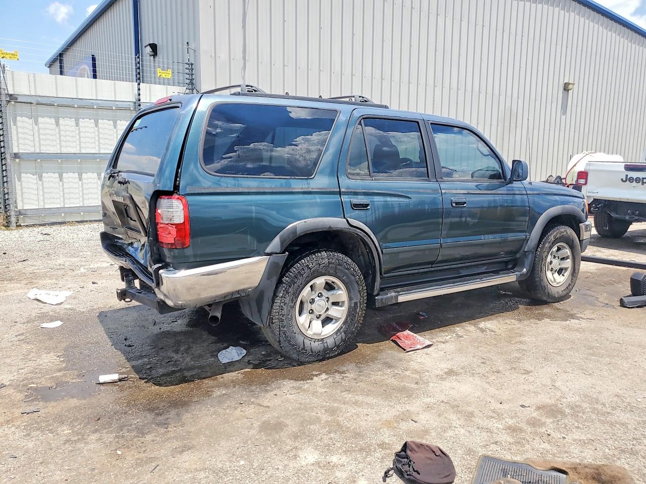 1997 Toyota 4runner Sr5 Green vin: JT3GN86R1V0052401