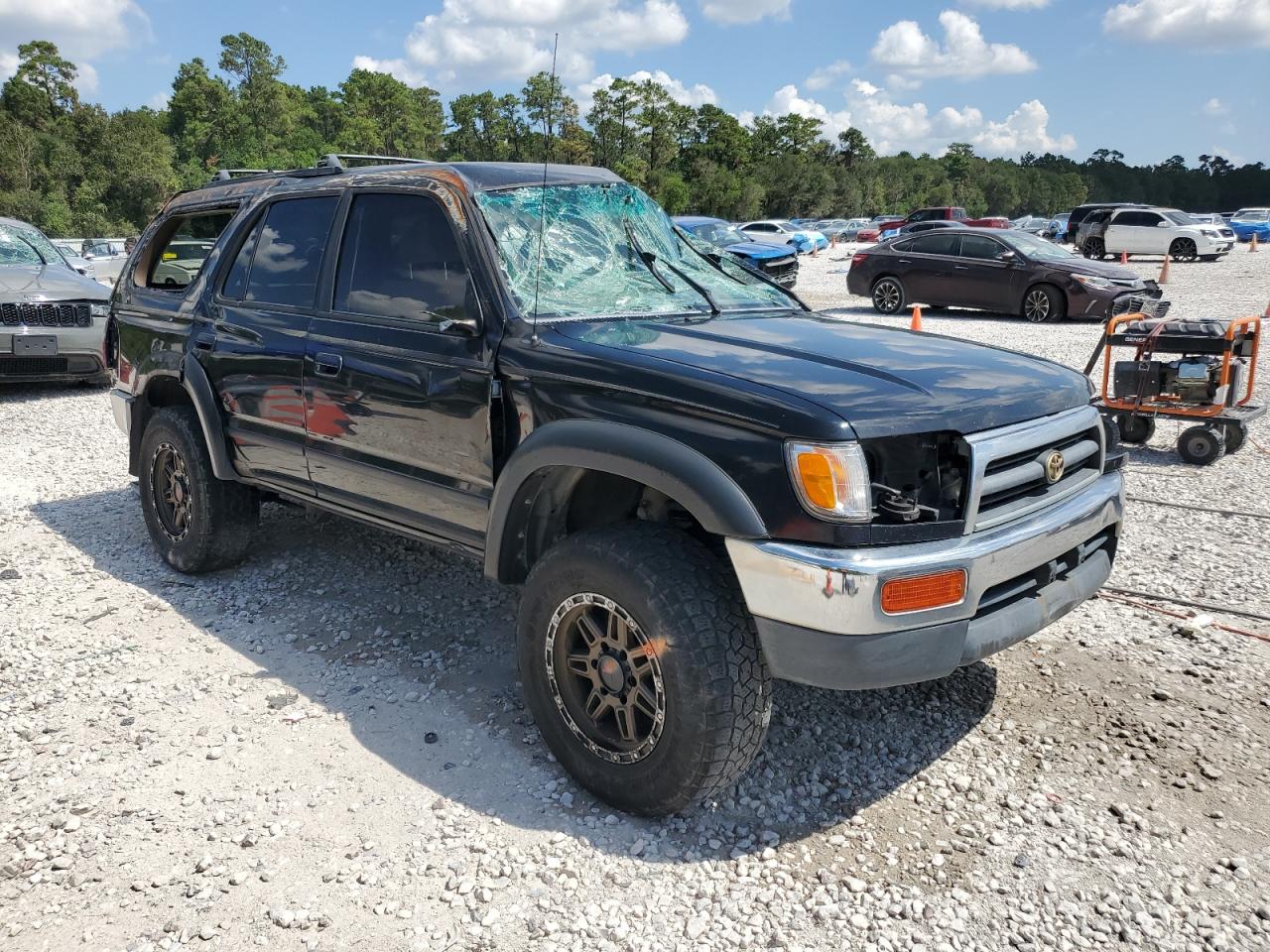 1998 Toyota 4runner Sr5 Black vin: JT3GN86R1W0074061