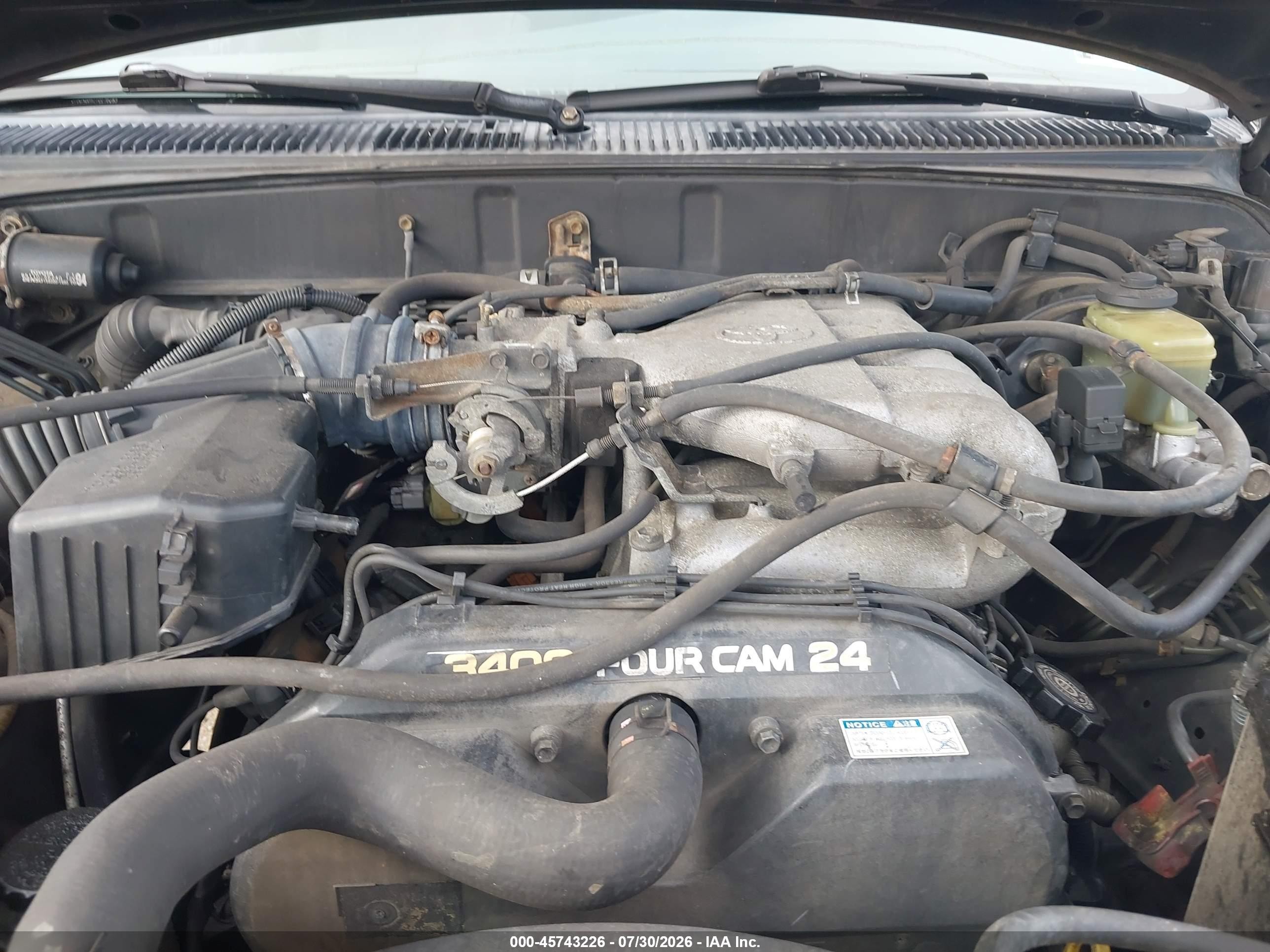 2000 Toyota 4runner Sr5 V6 Black vin: JT3GN86R1Y0178293
