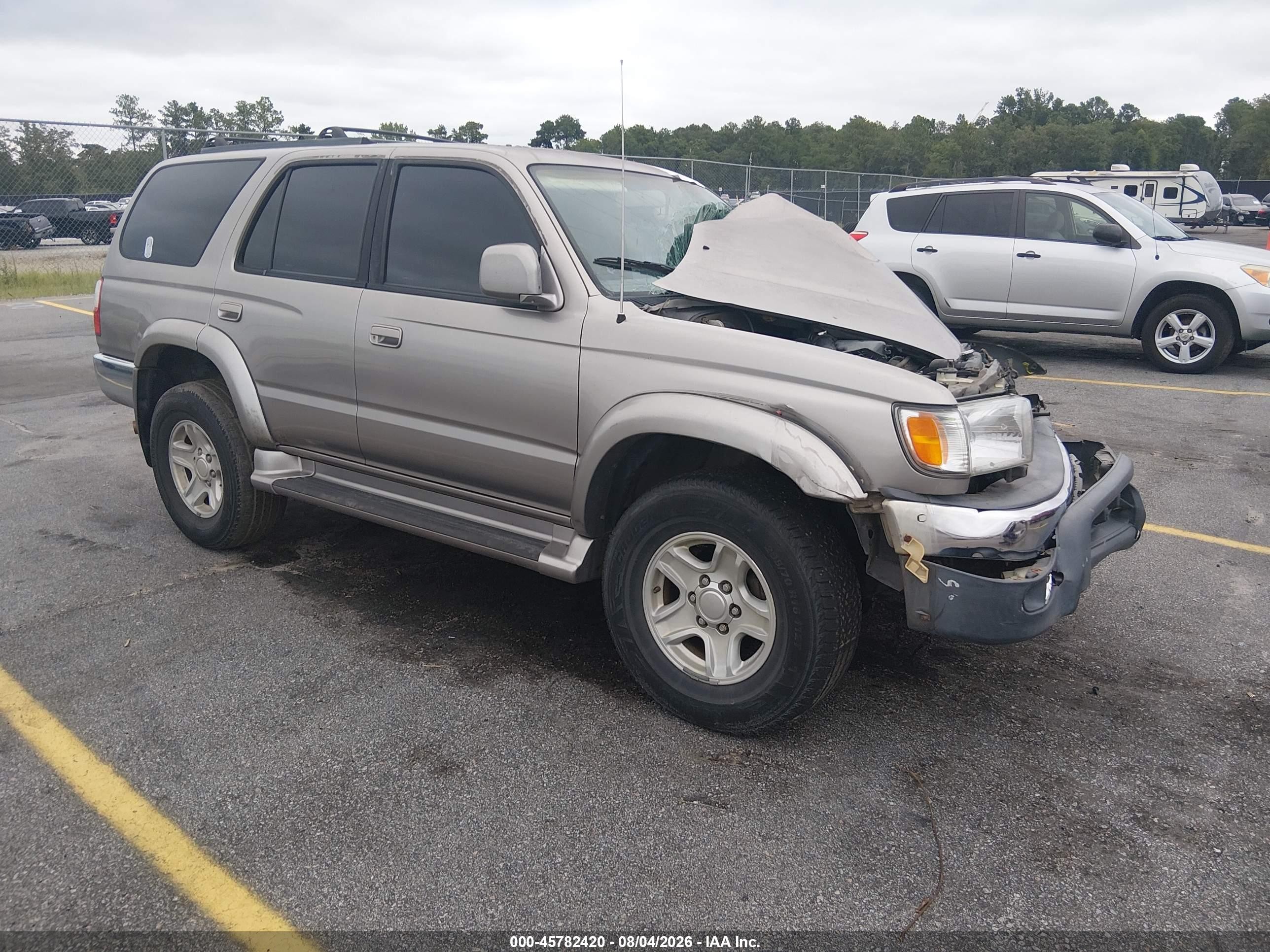 2001 Toyota 4runner Sr5 Silver vin: JT3GN86R210192287