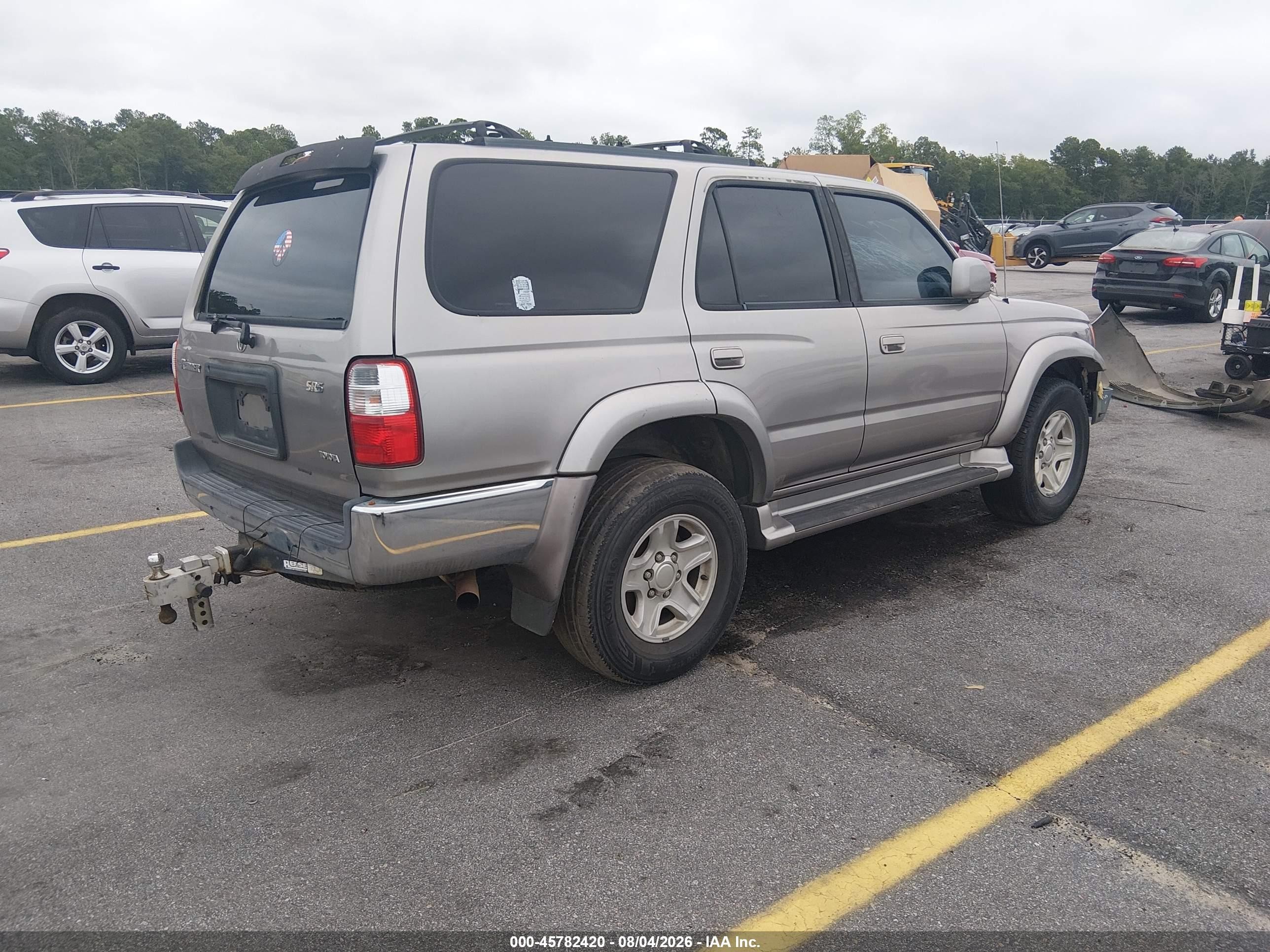 2001 Toyota 4runner Sr5 Silver vin: JT3GN86R210192287