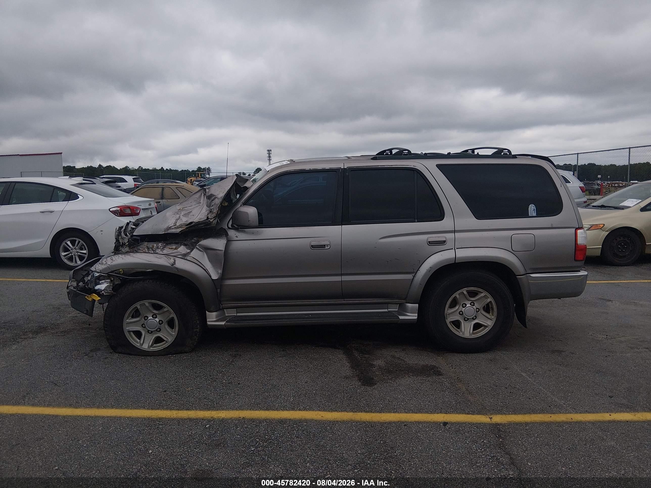 2001 Toyota 4runner Sr5 Silver vin: JT3GN86R210192287