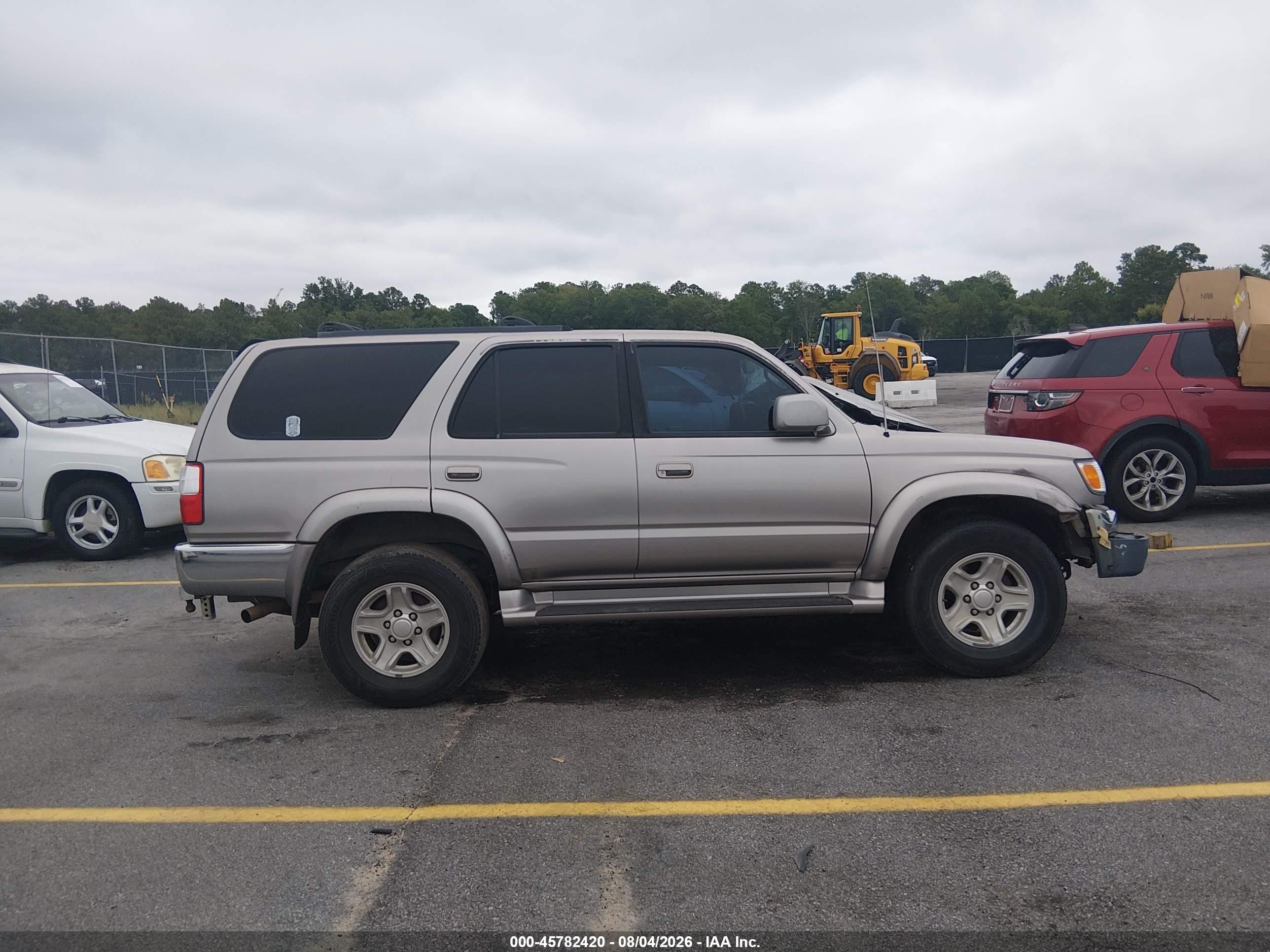 2001 Toyota 4runner Sr5 Silver vin: JT3GN86R210192287