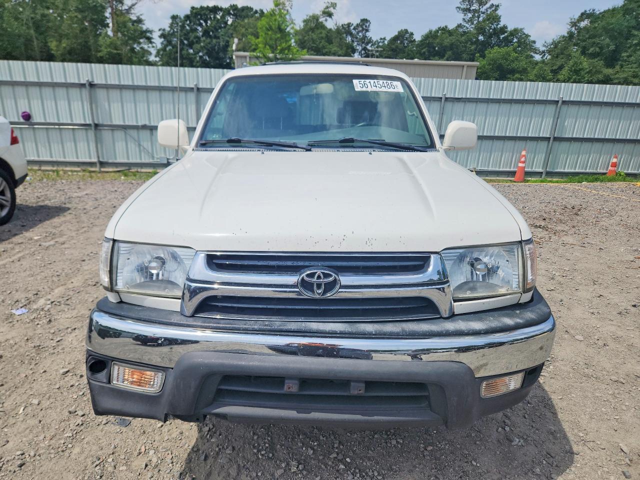 2002 Toyota 4runner Sr5 White vin: JT3GN86R220225855