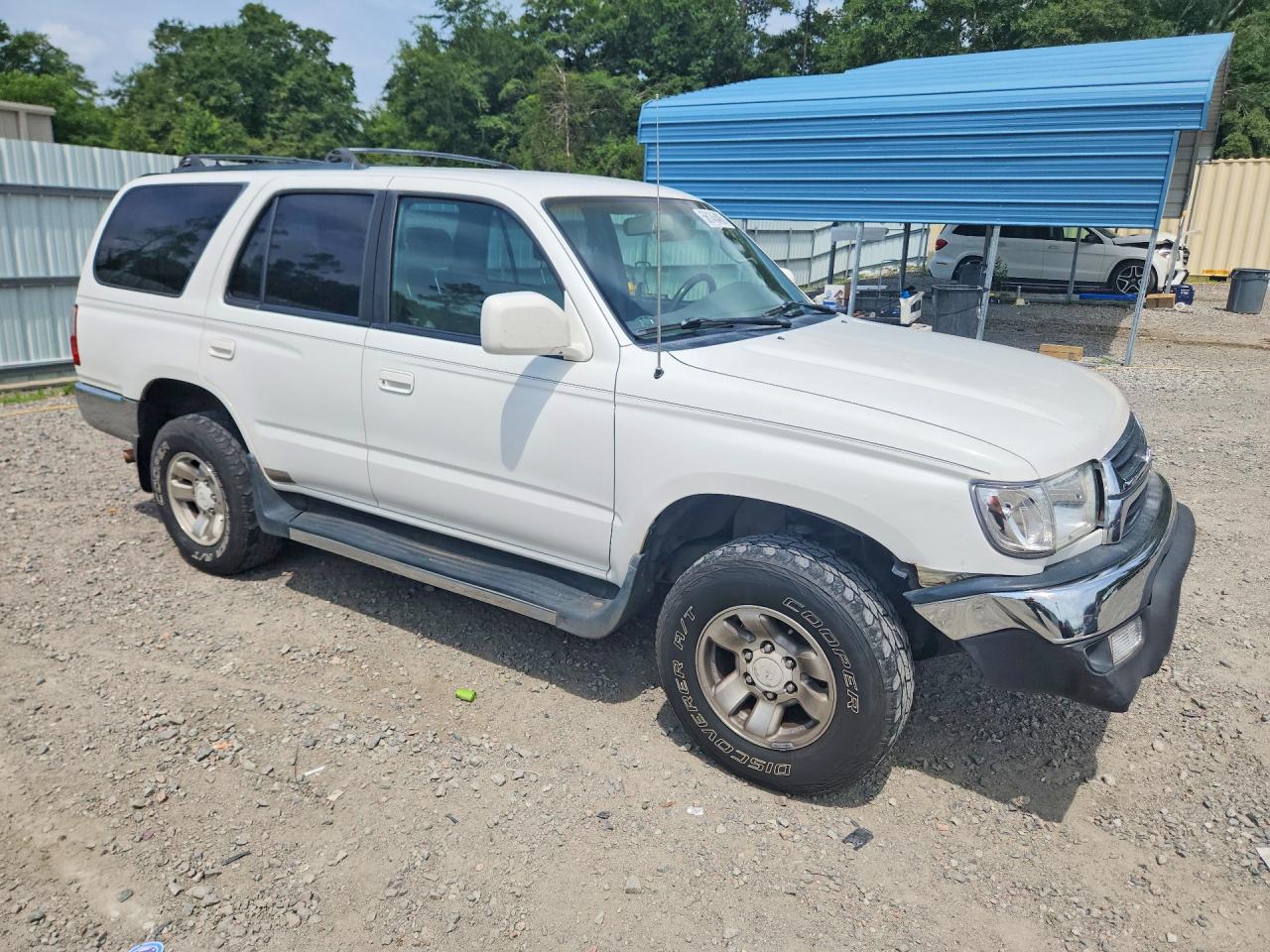 2002 Toyota 4runner Sr5 White vin: JT3GN86R220225855