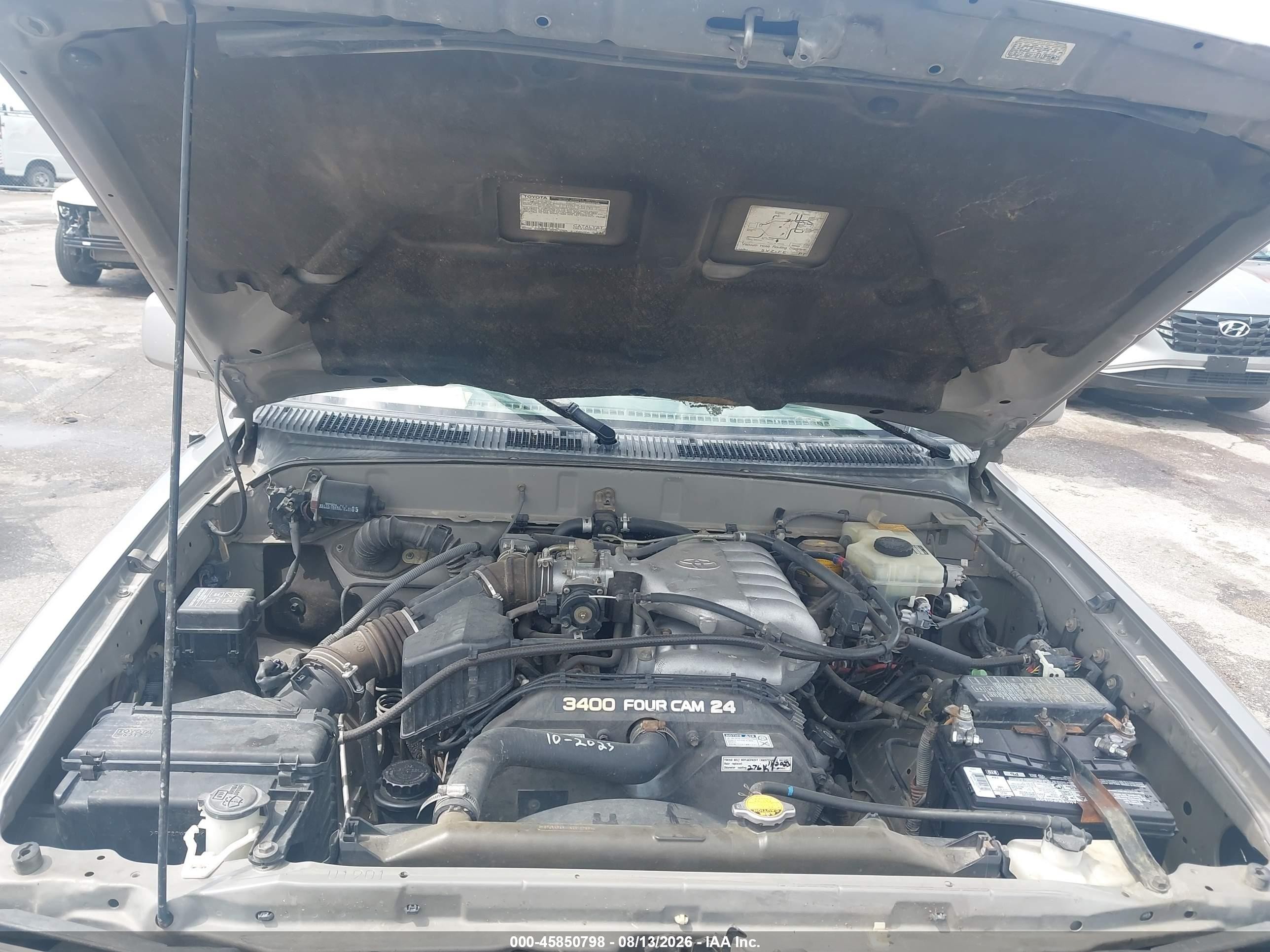 2002 Toyota 4runner Sr5 V6 Gray vin: JT3GN86R220253378