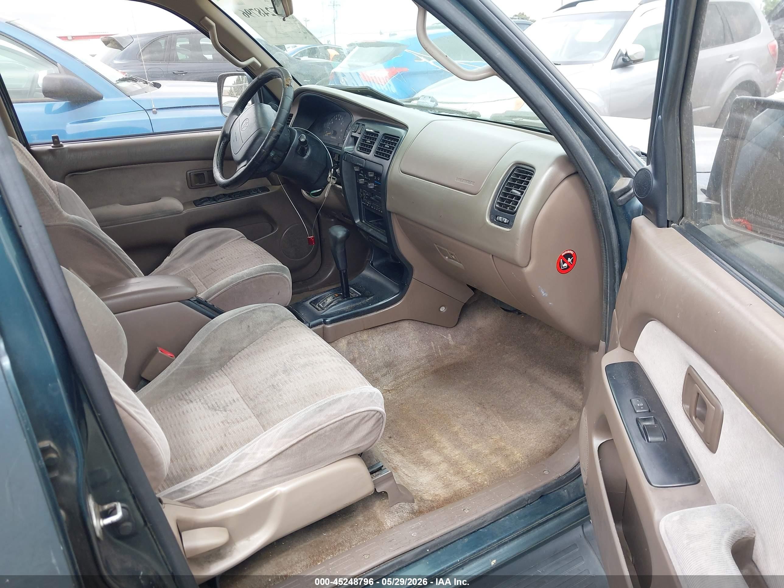 1997 Toyota 4runner Sr5 V6 Green vin: JT3GN86R2V0028060