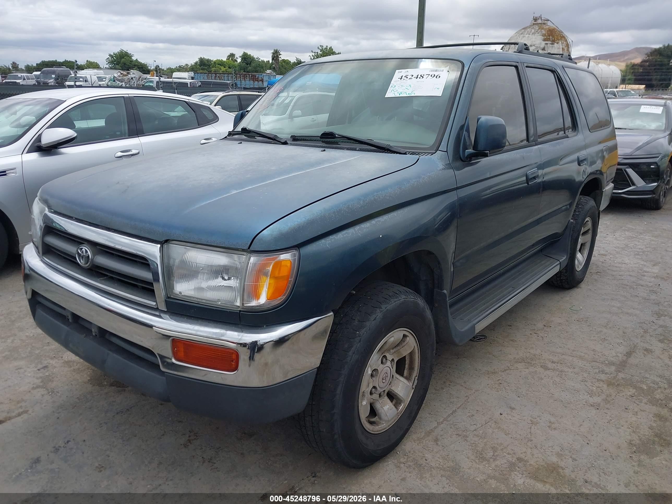 1997 Toyota 4runner Sr5 V6 Green vin: JT3GN86R2V0028060