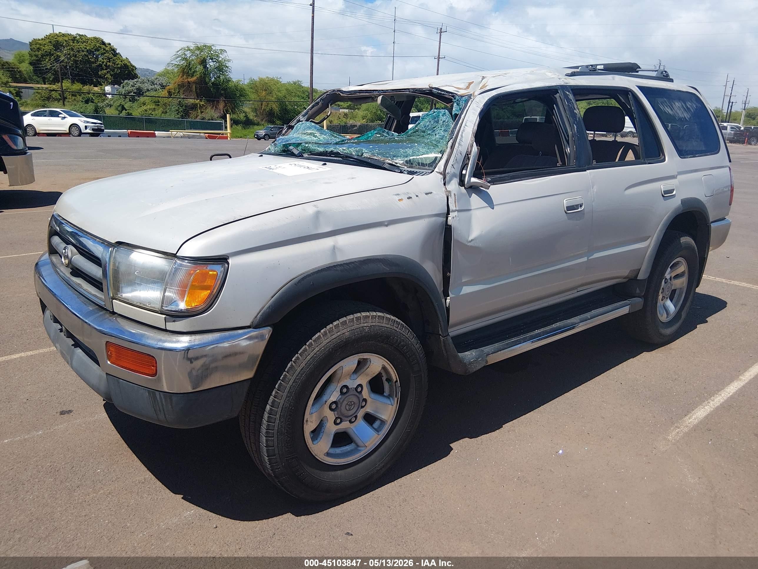 1998 Toyota 4runner Sr5 V6 Beige vin: JT3GN86R2W0073260