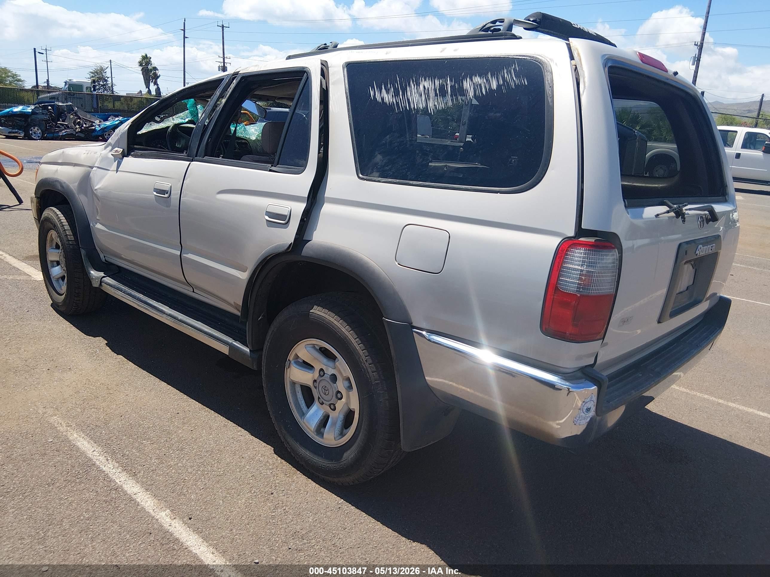 1998 Toyota 4runner Sr5 V6 Beige vin: JT3GN86R2W0073260