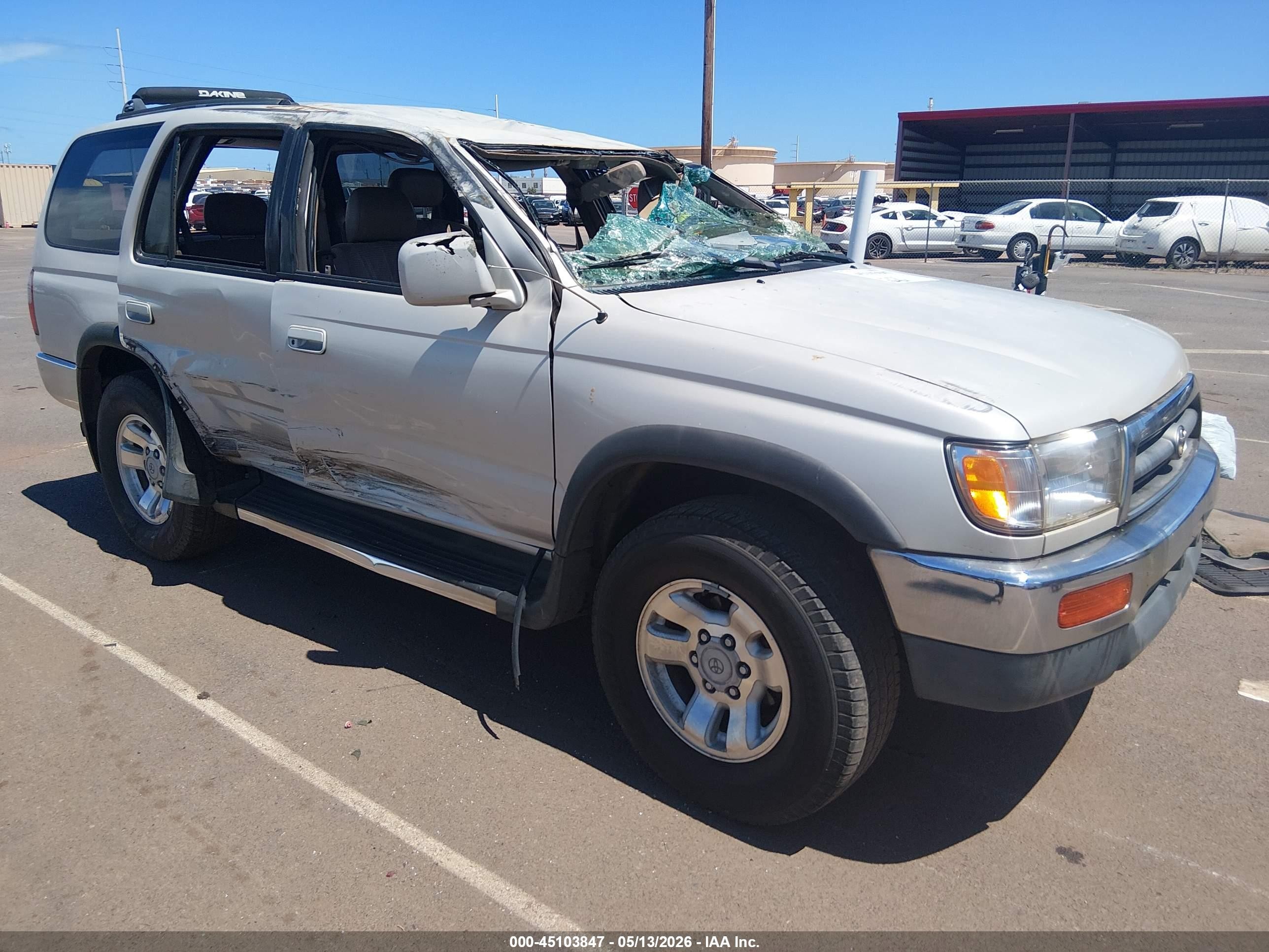 1998 Toyota 4runner Sr5 V6 Beige vin: JT3GN86R2W0073260