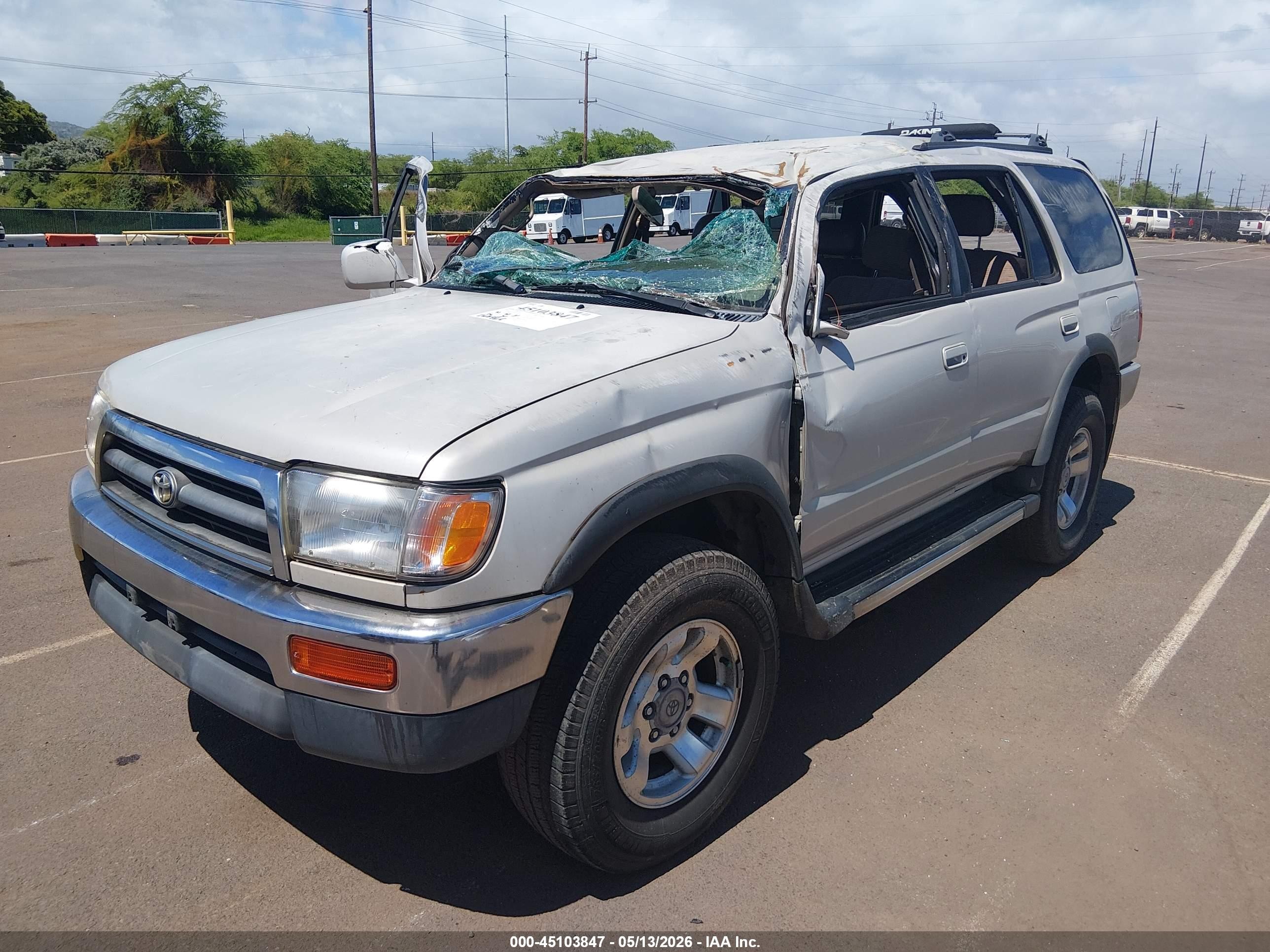 1998 Toyota 4runner Sr5 V6 Beige vin: JT3GN86R2W0073260