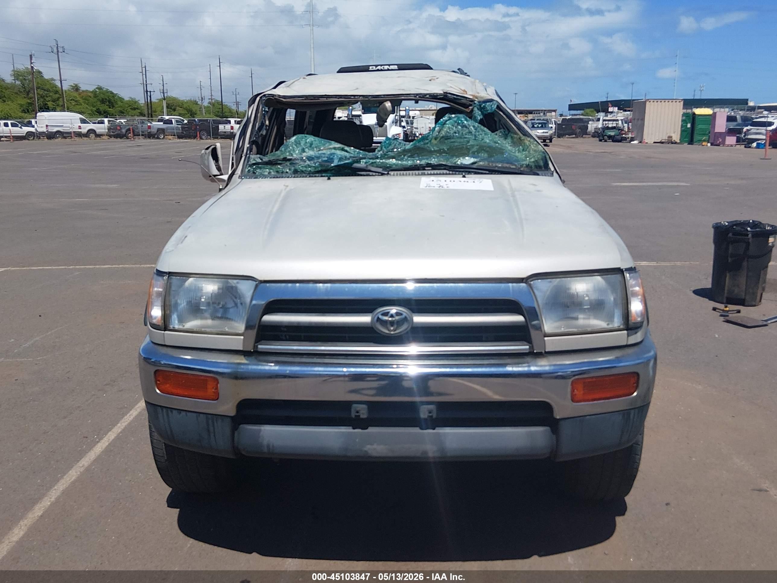 1998 Toyota 4runner Sr5 V6 Beige vin: JT3GN86R2W0073260