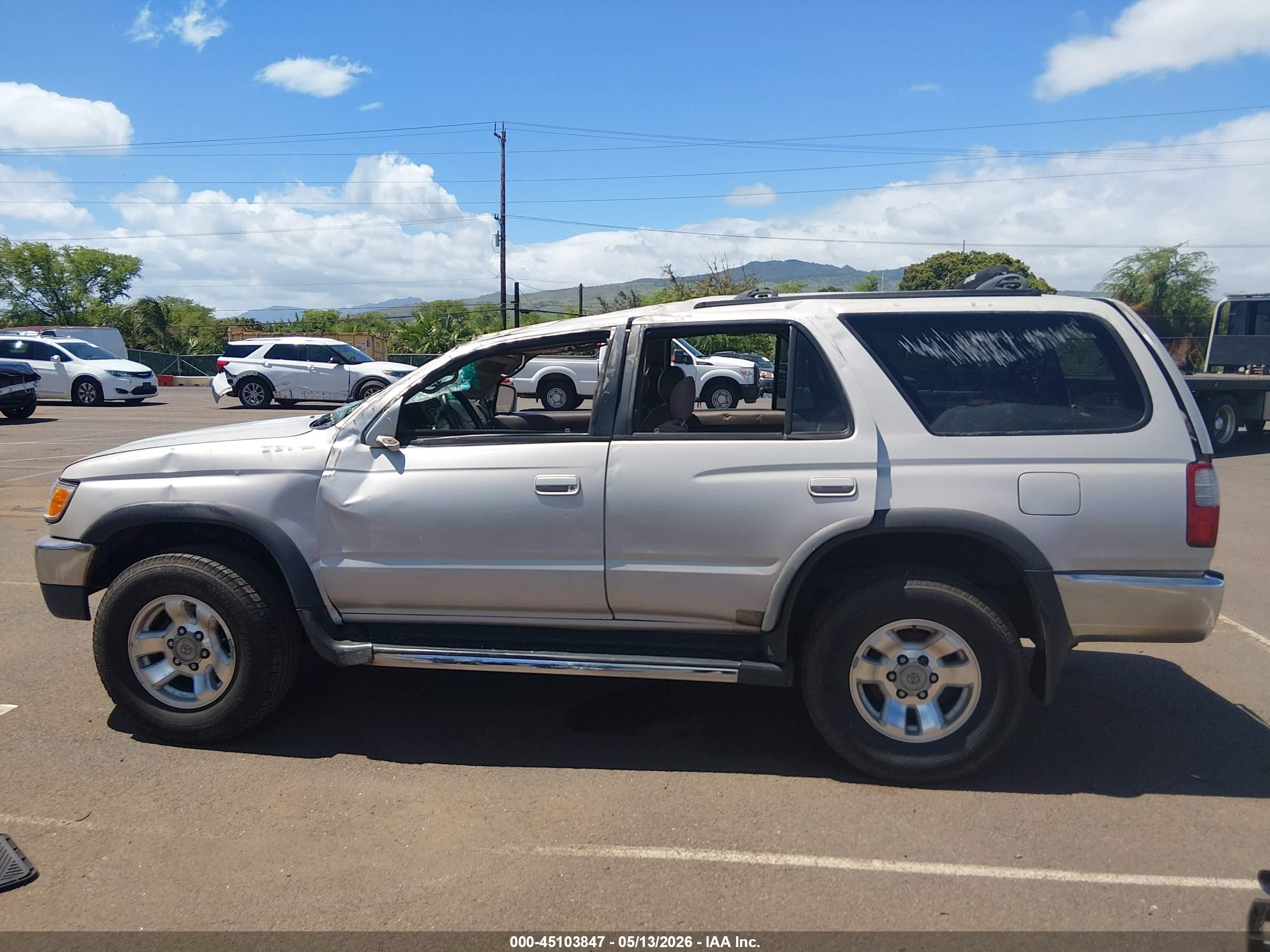 1998 Toyota 4runner Sr5 V6 Beige vin: JT3GN86R2W0073260