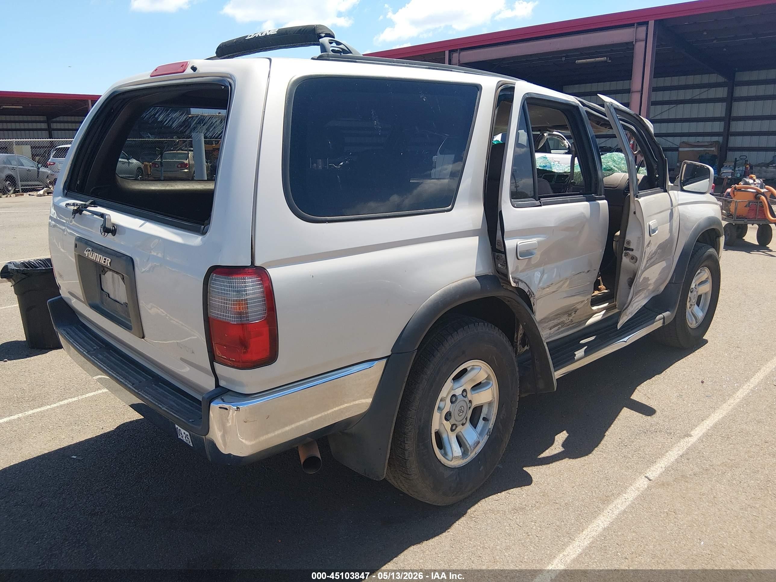 1998 Toyota 4runner Sr5 V6 Beige vin: JT3GN86R2W0073260