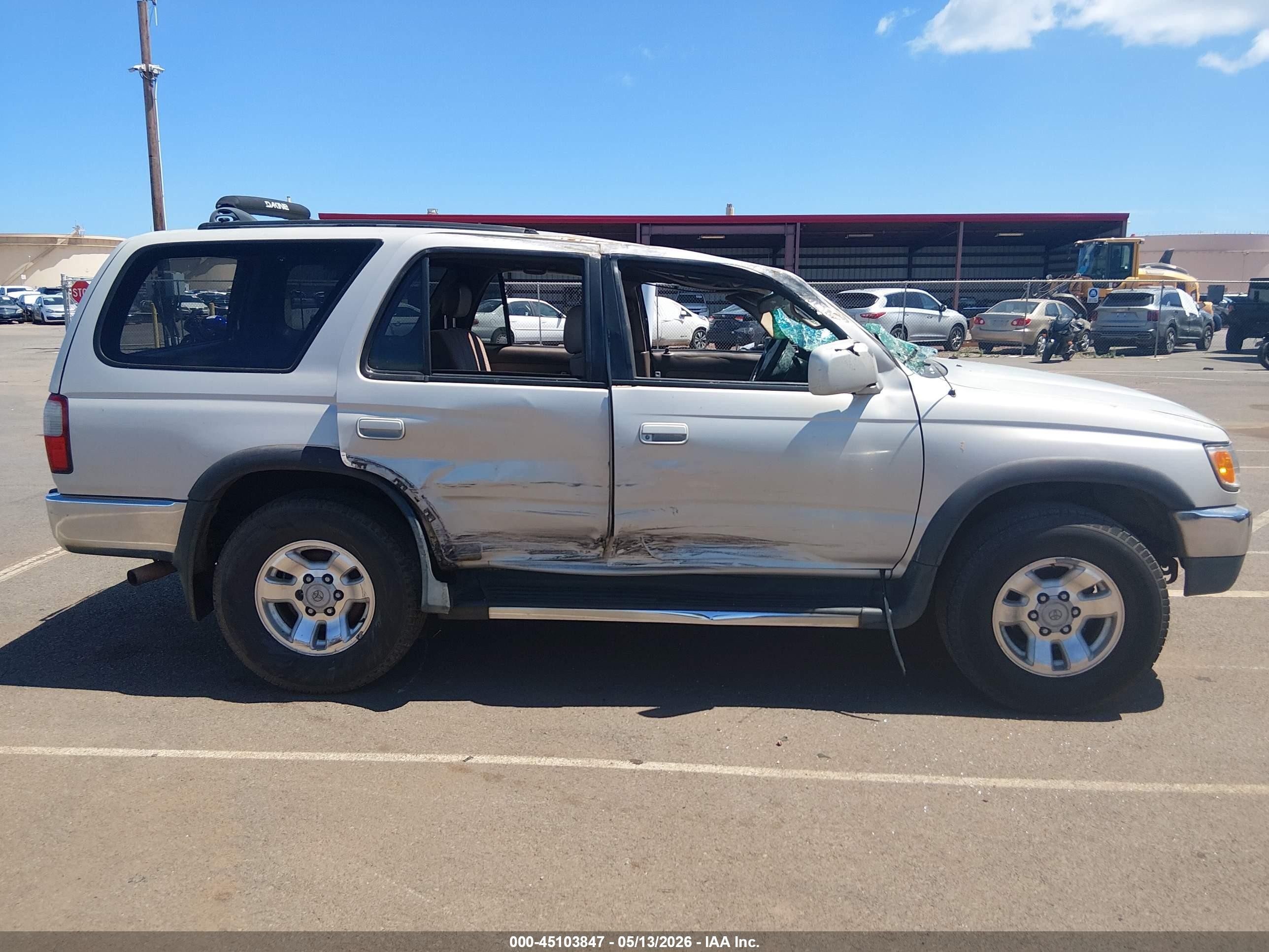 1998 Toyota 4runner Sr5 V6 Beige vin: JT3GN86R2W0073260