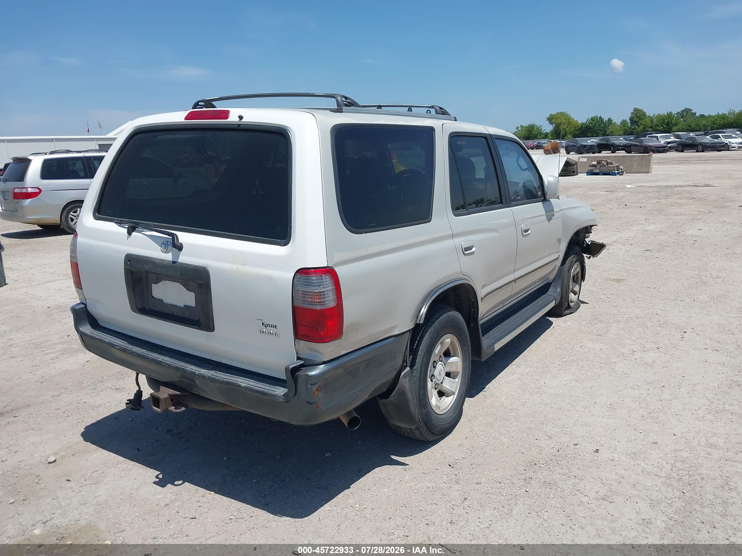 1999 Toyota 4runner Sr5 V6 Кремовый vin: JT3GN86R2X0122085