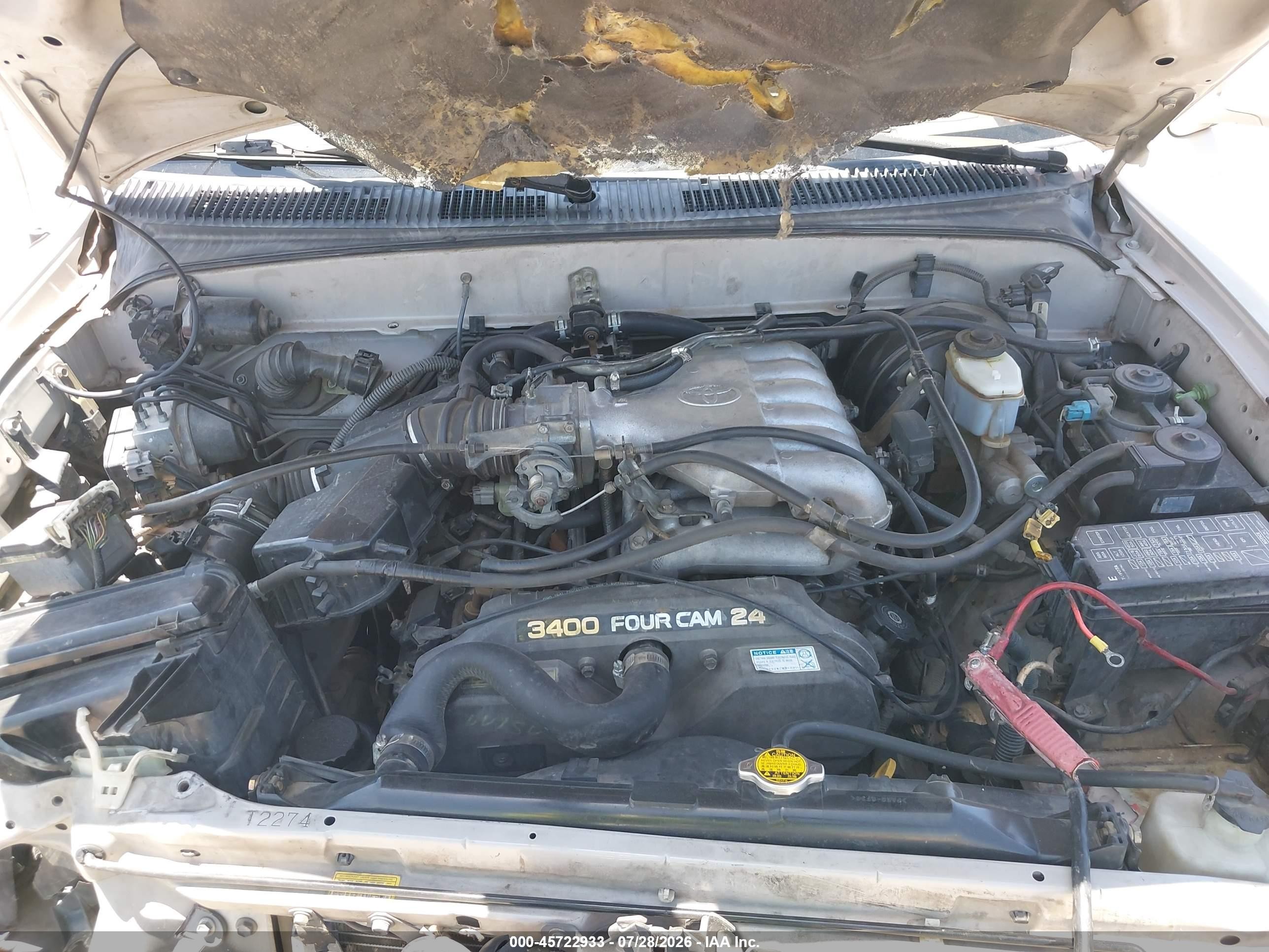 1999 Toyota 4runner Sr5 V6 Кремовый vin: JT3GN86R2X0122085