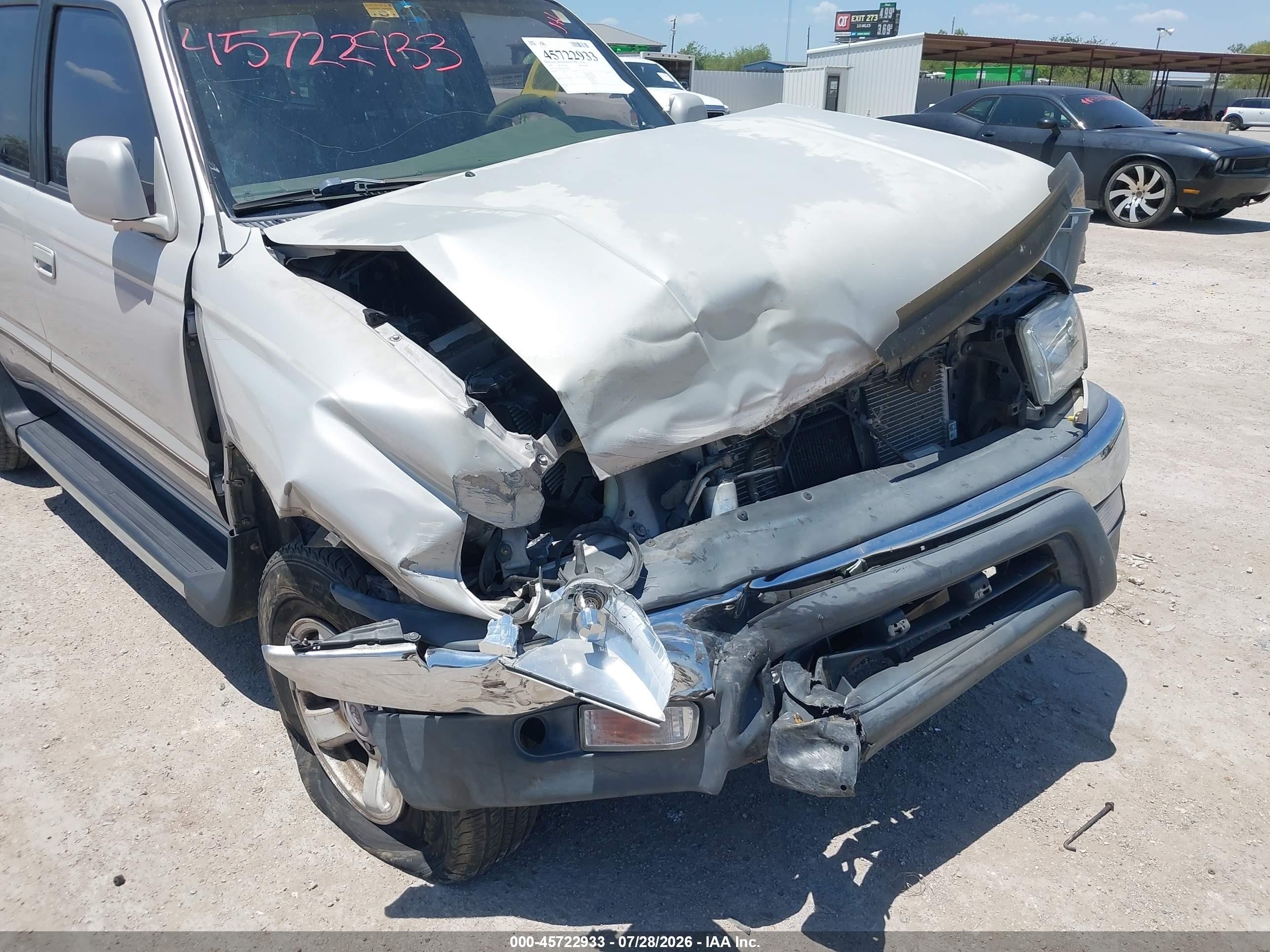 1999 Toyota 4runner Sr5 V6 Кремовый vin: JT3GN86R2X0122085
