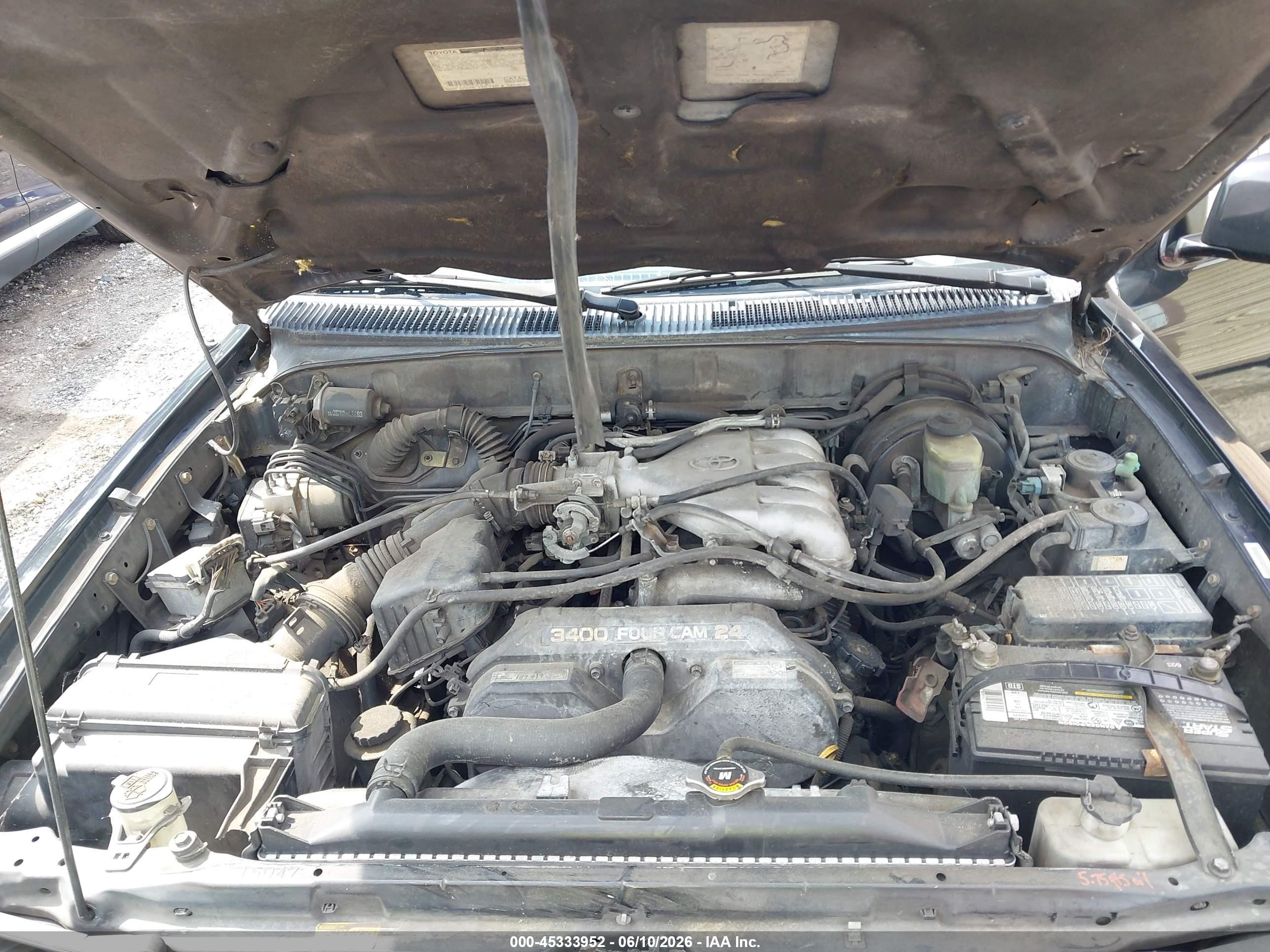 1999 Toyota 4runner Sr5 V6 Black vin: JT3GN86R2X0129862