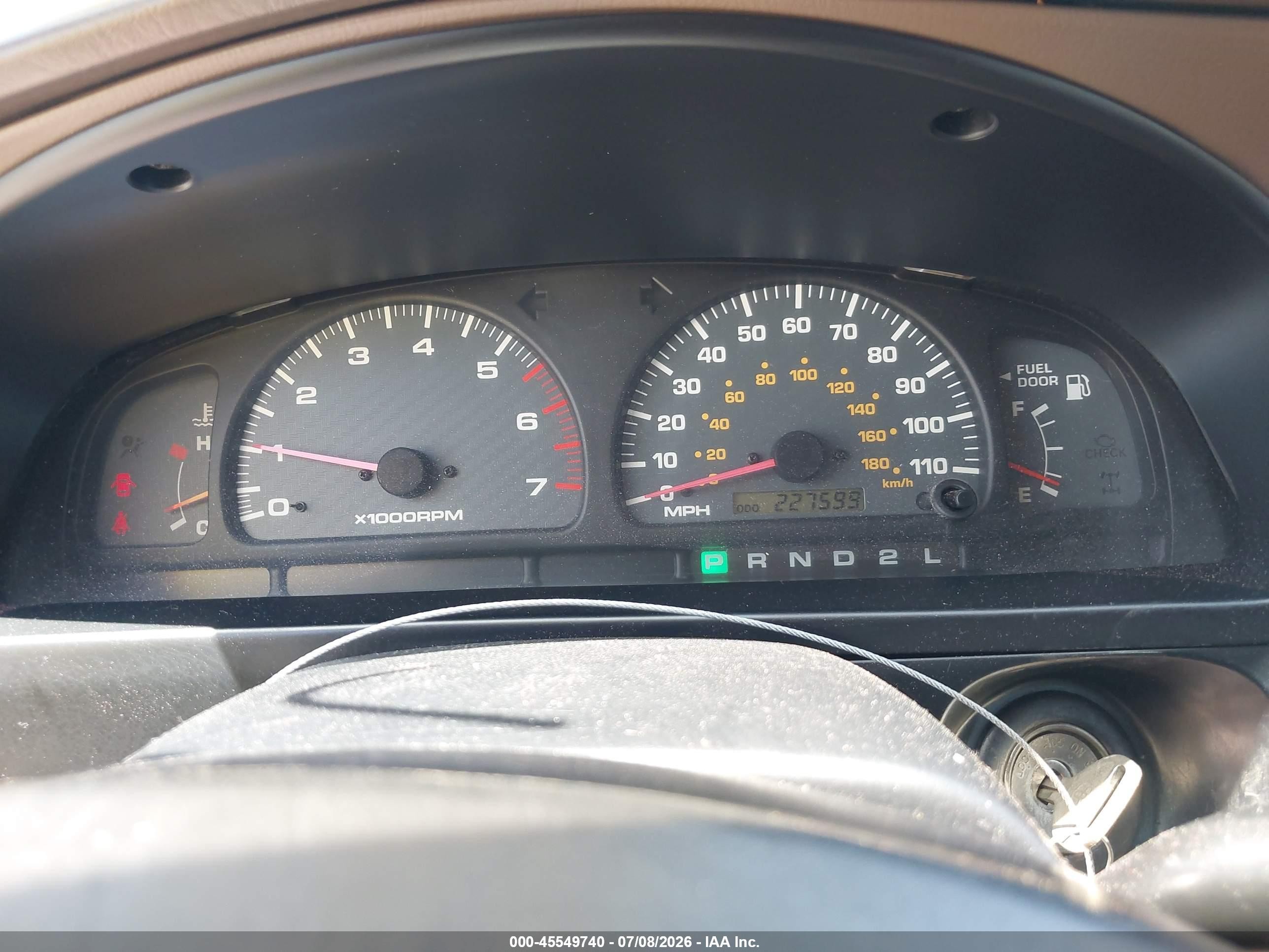 1999 Toyota 4runner Sr5 V6 Red vin: JT3GN86R2X0134527