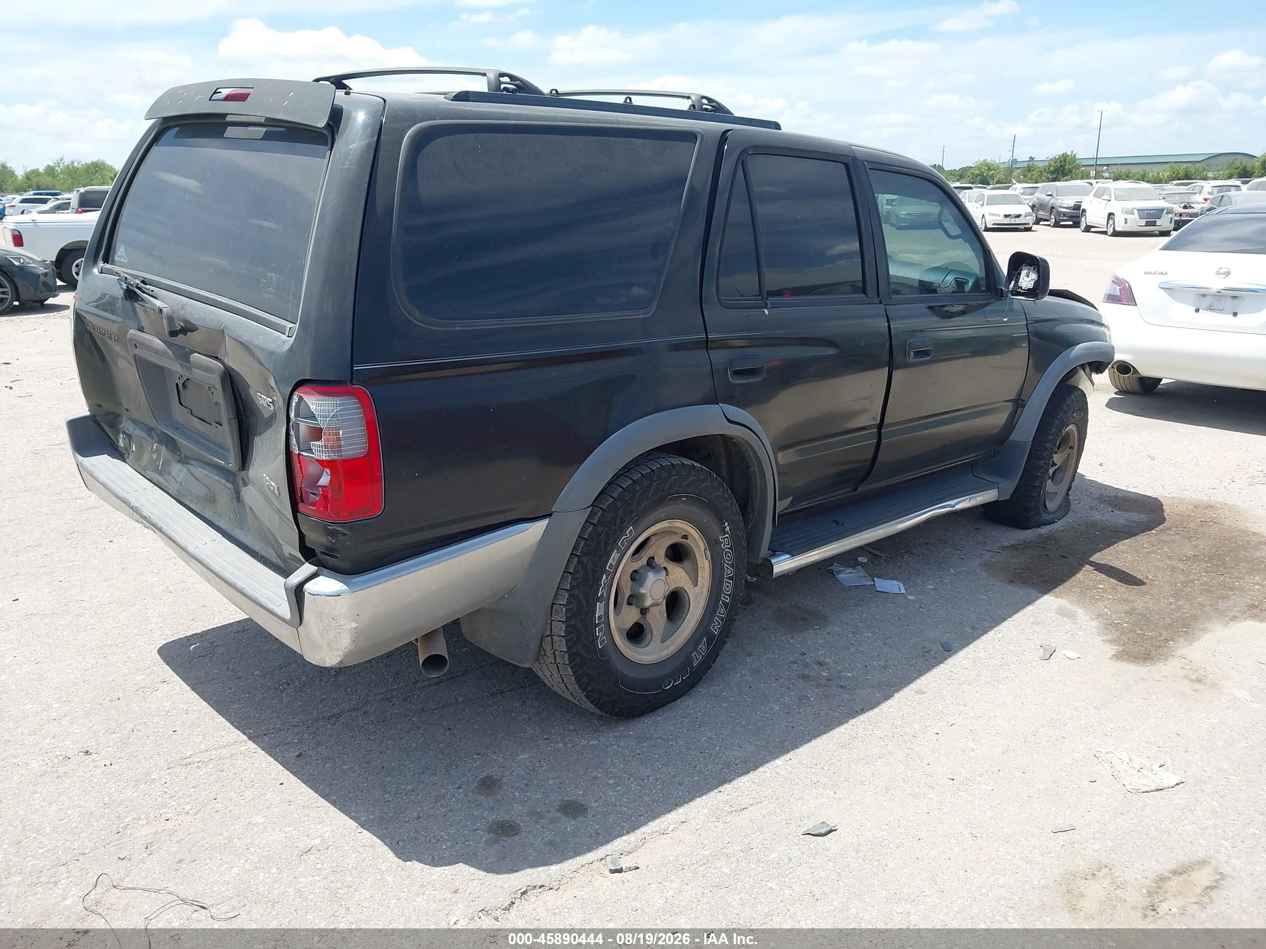 2000 Toyota 4runner Sr5 V6 Gray vin: JT3GN86R2Y0141365