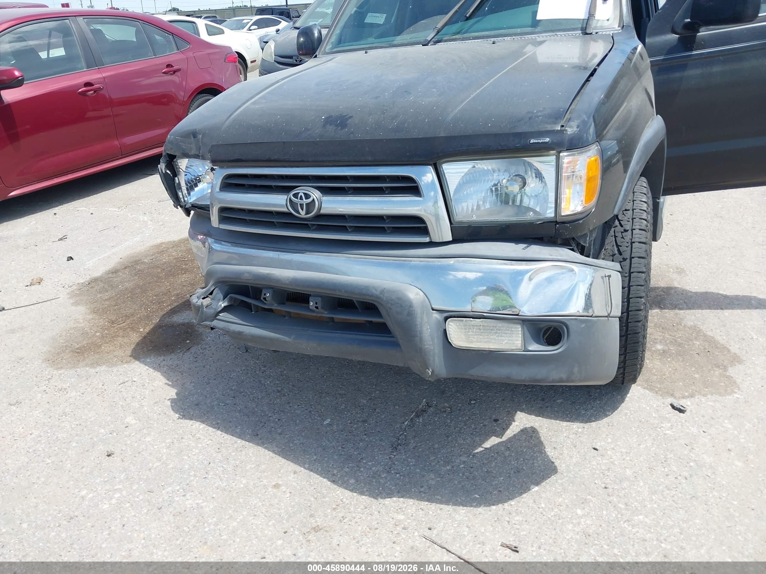 2000 Toyota 4runner Sr5 V6 Gray vin: JT3GN86R2Y0141365