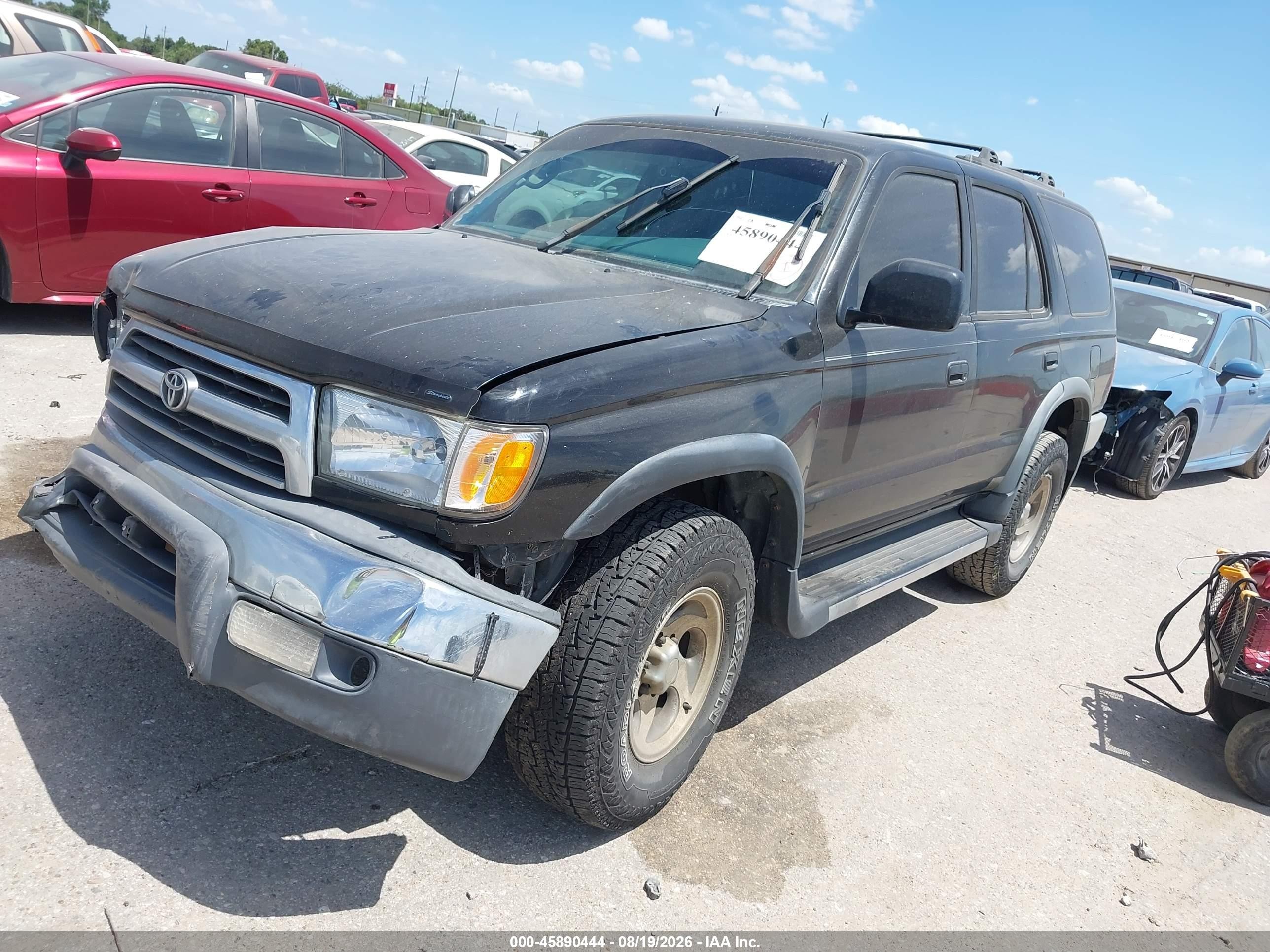 2000 Toyota 4runner Sr5 V6 Gray vin: JT3GN86R2Y0141365
