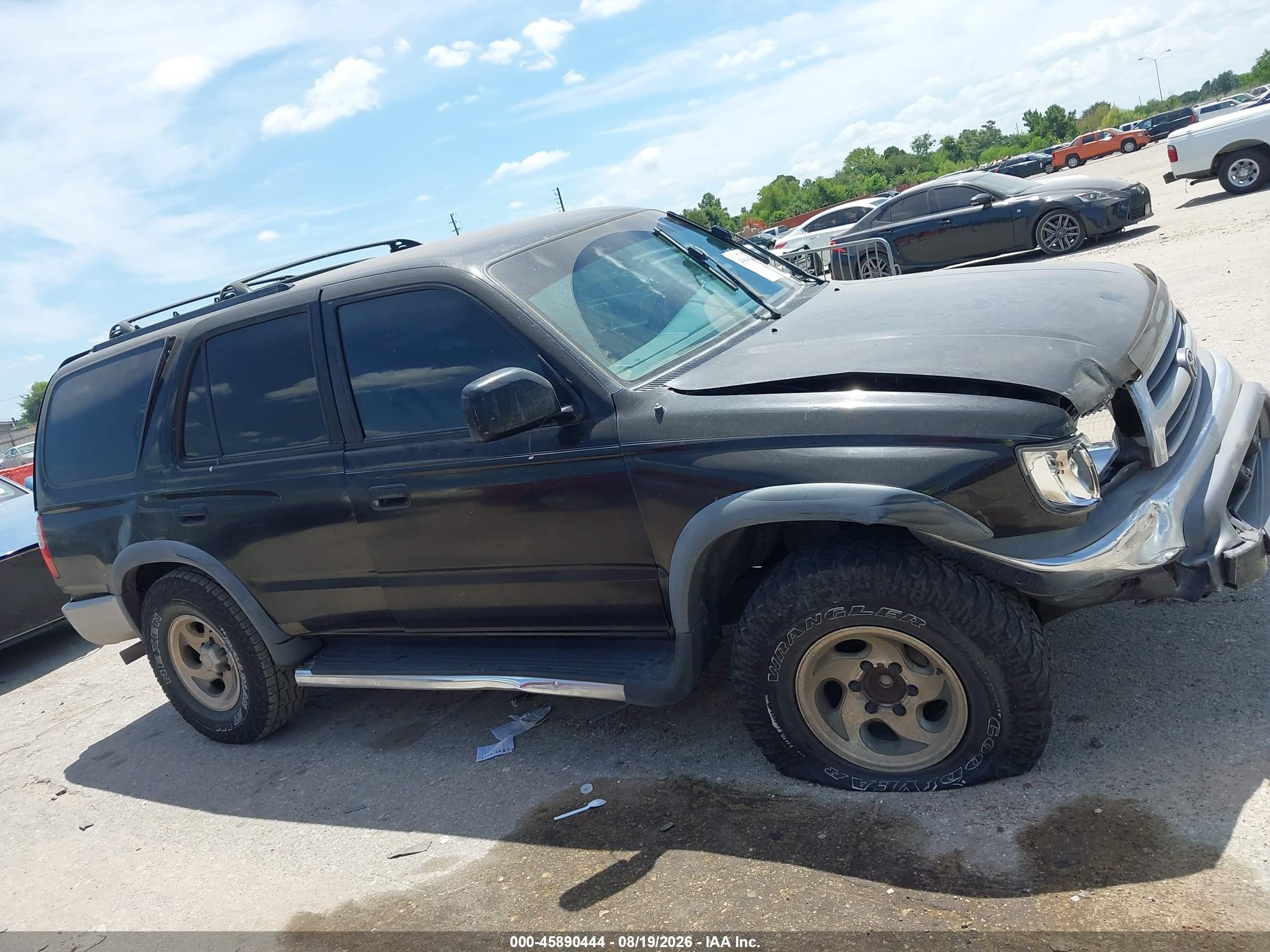 2000 Toyota 4runner Sr5 V6 Gray vin: JT3GN86R2Y0141365