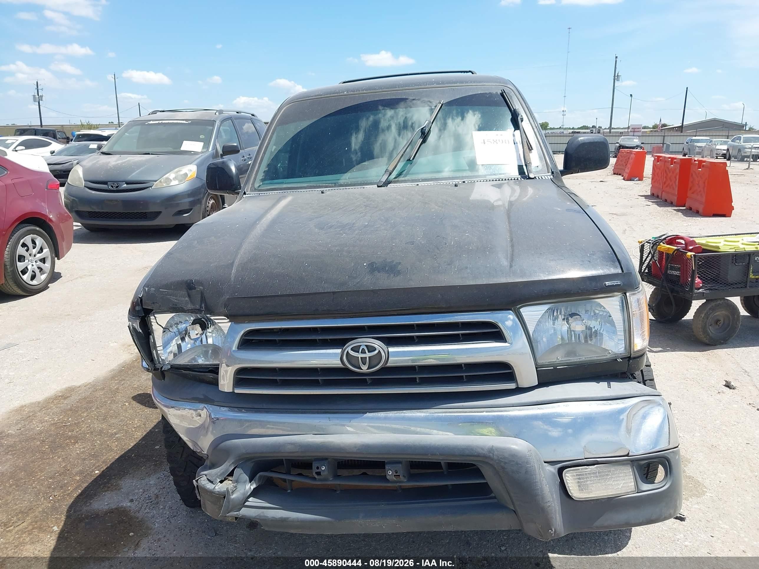 2000 Toyota 4runner Sr5 V6 Gray vin: JT3GN86R2Y0141365