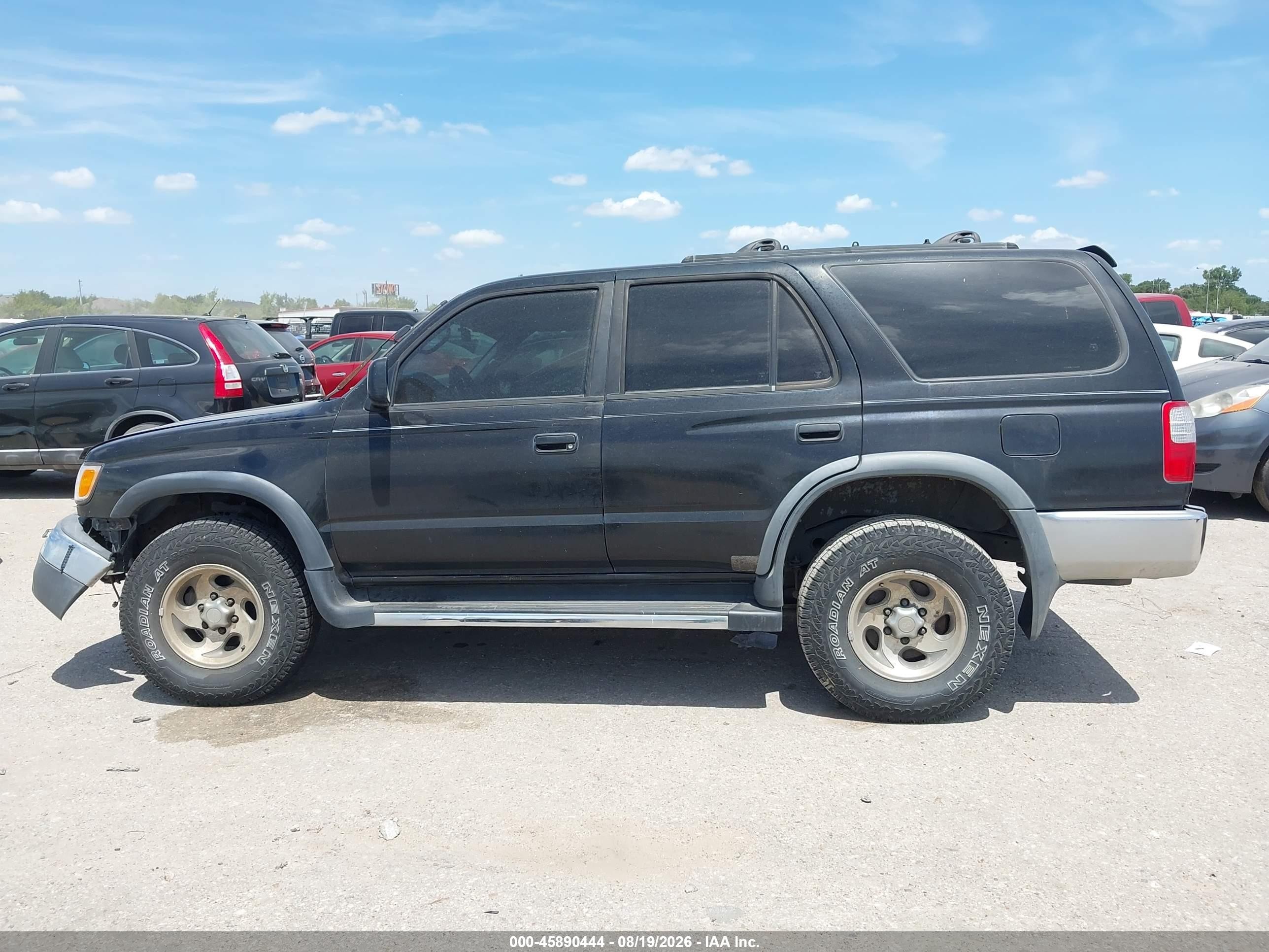 2000 Toyota 4runner Sr5 V6 Gray vin: JT3GN86R2Y0141365