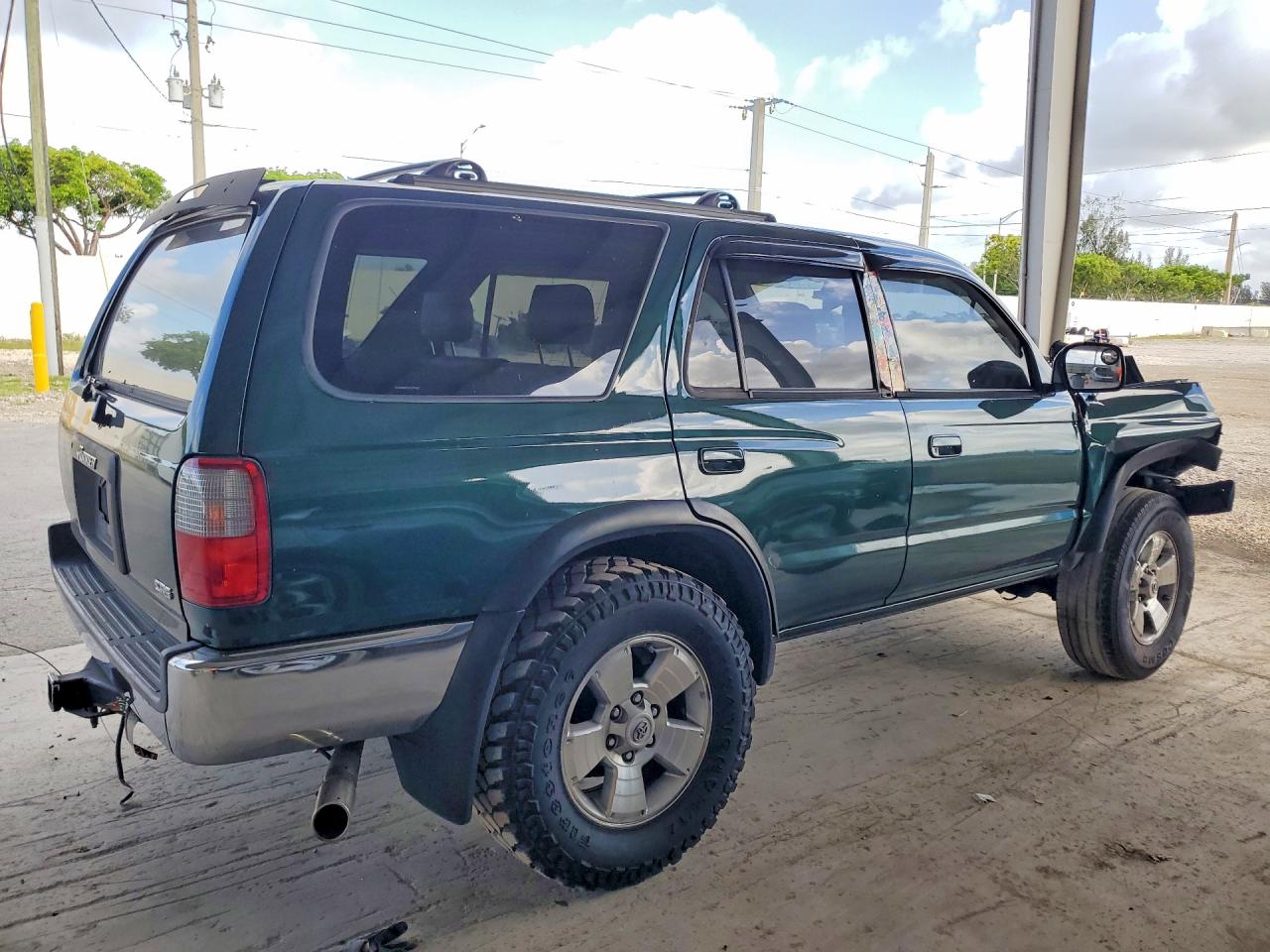 2000 Toyota 4runner Sr5 Green vin: JT3GN86R2Y0144637