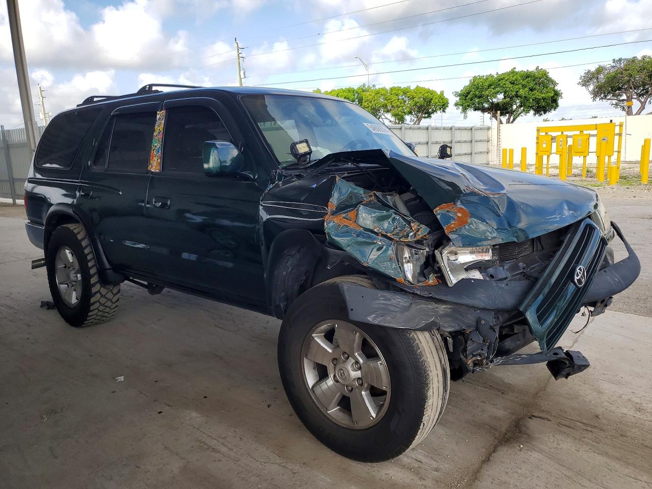 2000 Toyota 4runner Sr5 Green vin: JT3GN86R2Y0144637