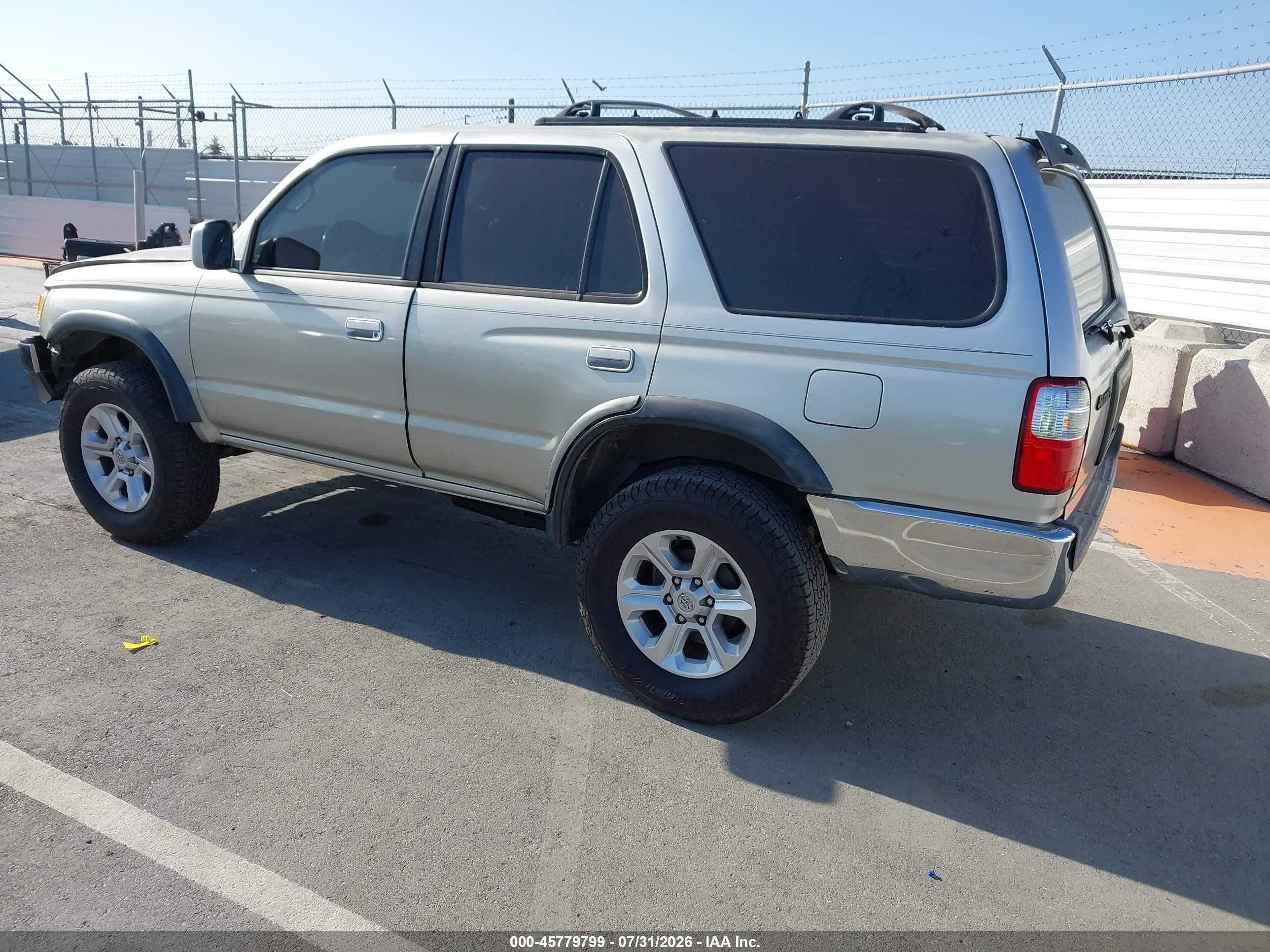 2001 Toyota 4runner Sr5 V6 Серый vin: JT3GN86R310183081