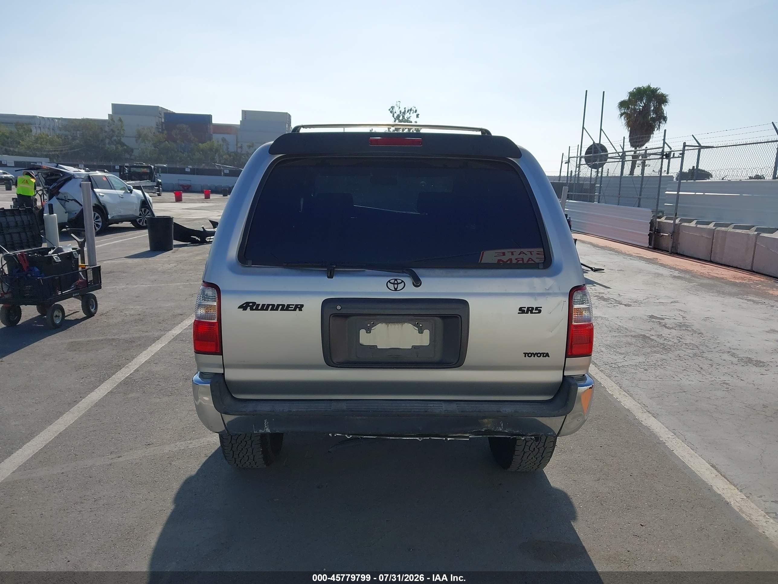 2001 Toyota 4runner Sr5 V6 Серый vin: JT3GN86R310183081