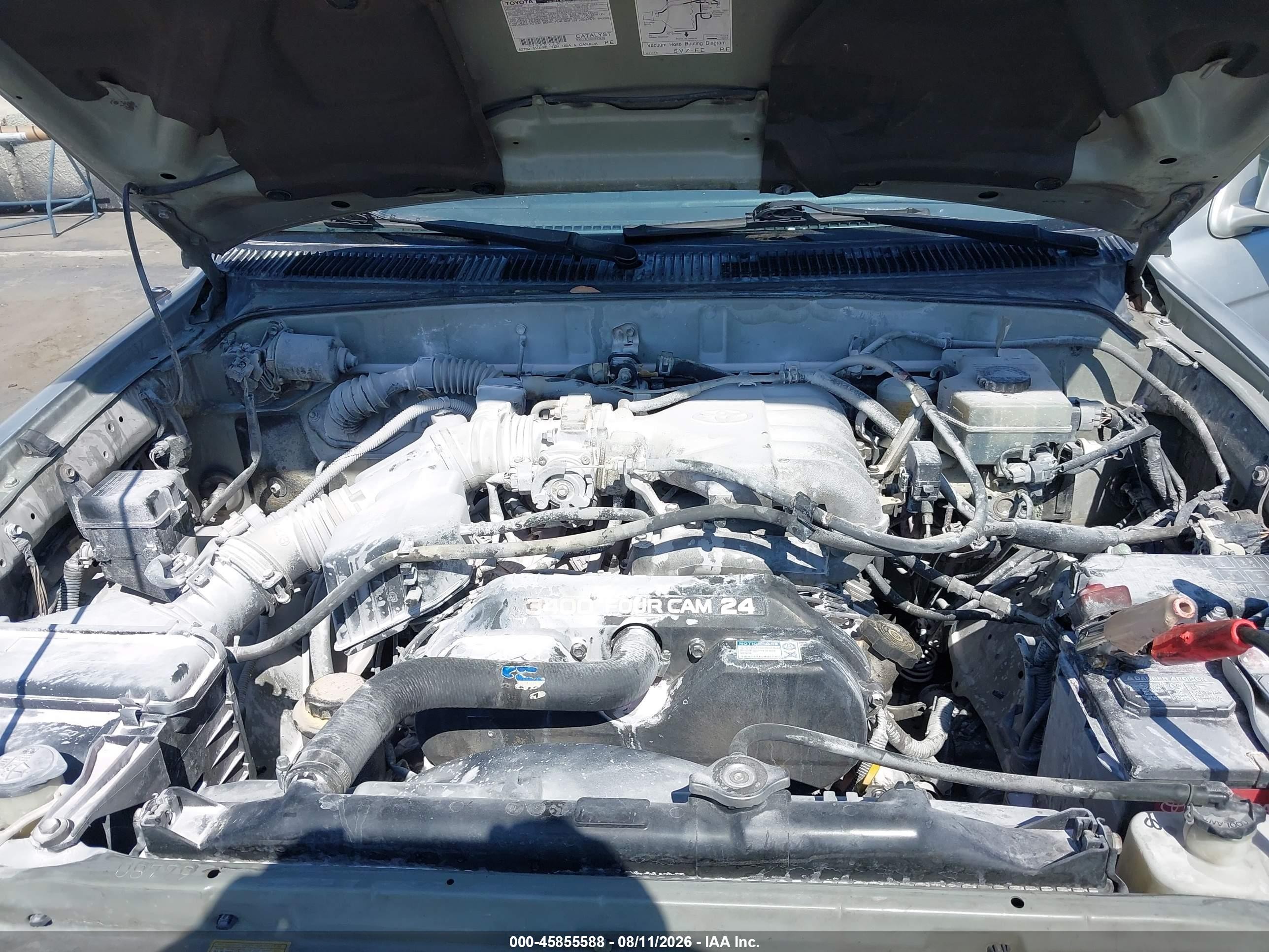 2001 Toyota 4runner Sr5 V6 Silver vin: JT3GN86R310190029